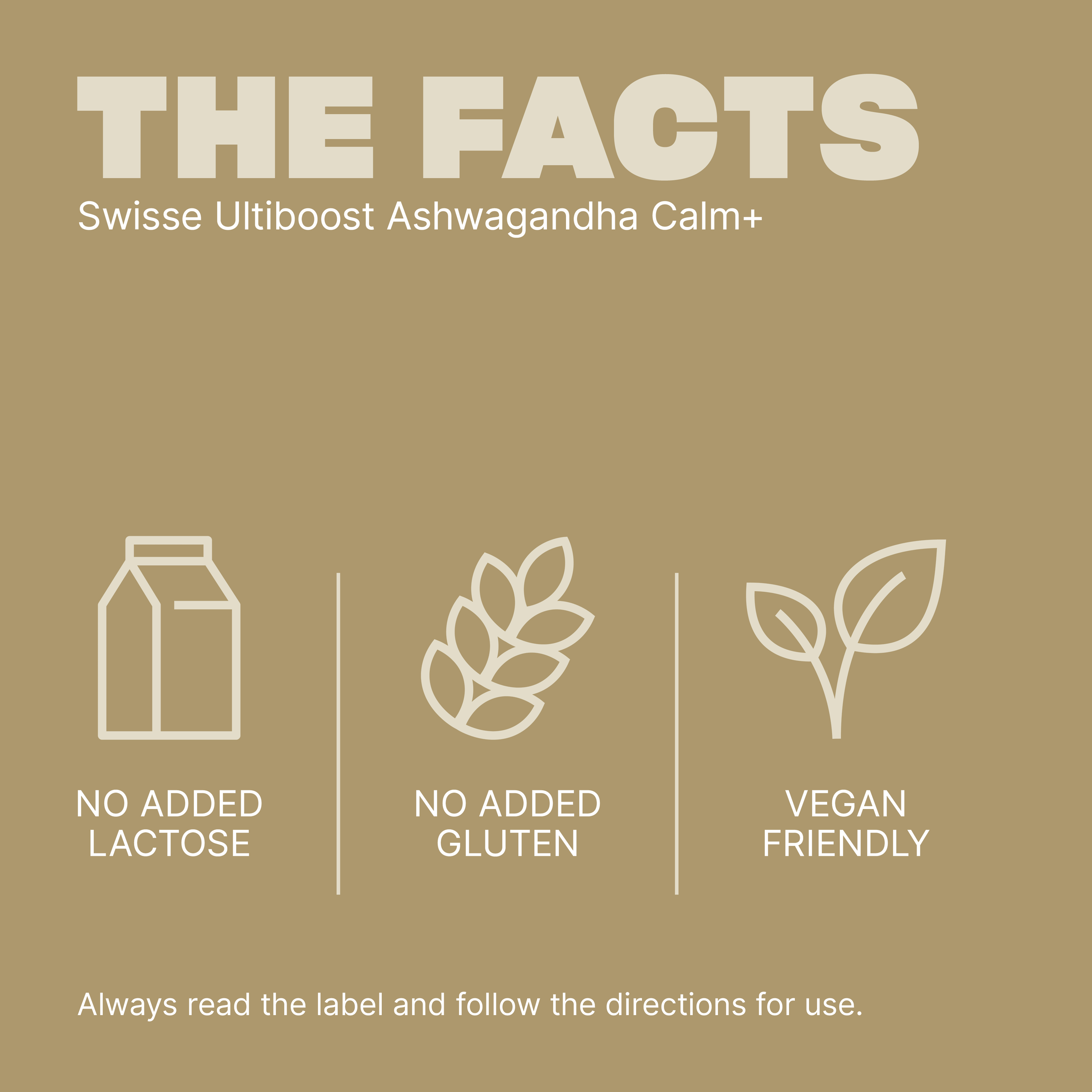 SWISSE ASHWAGANDHA + CALM 60 TABLETS - Image 6