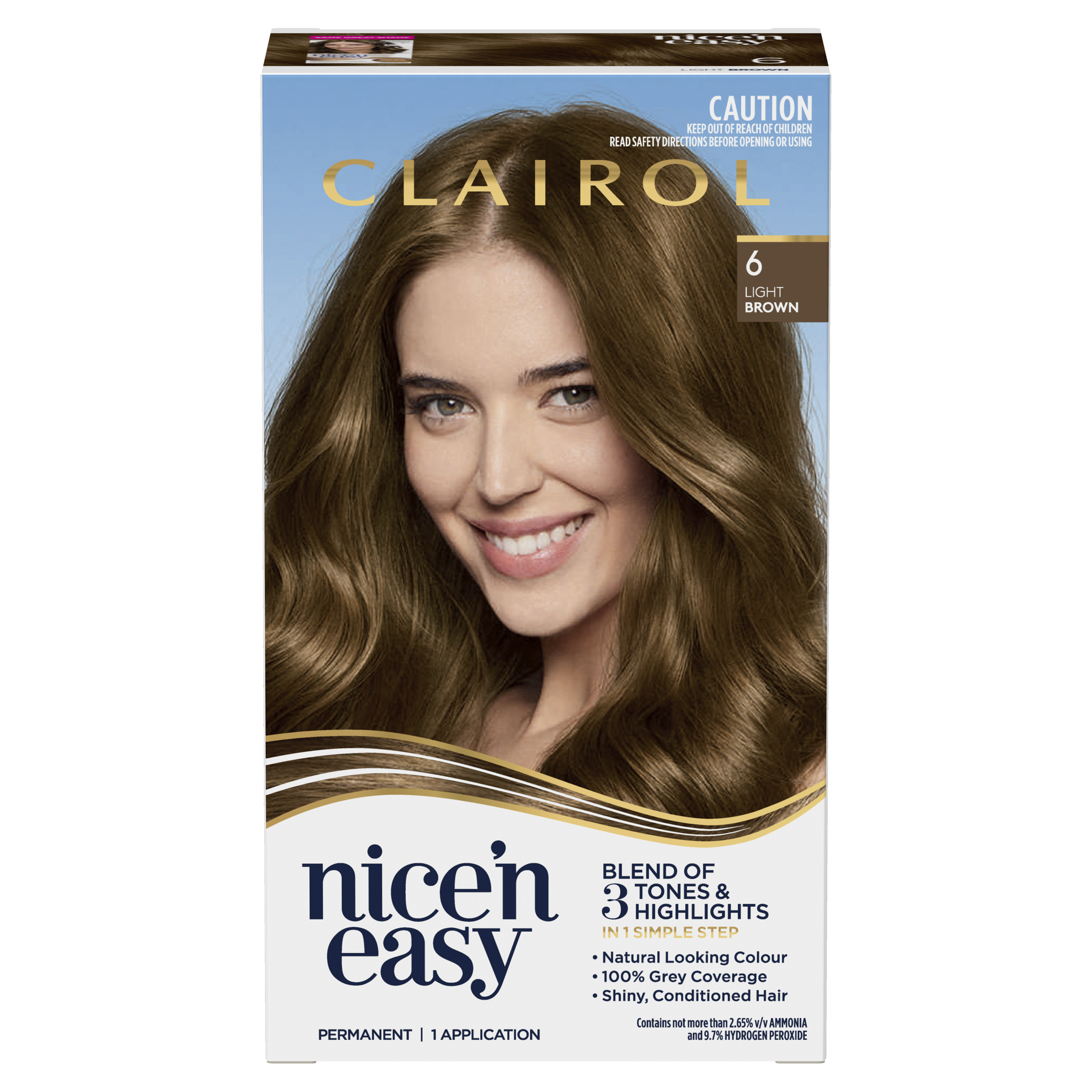 CLAIROL NICE N EASY 6 LIGHT BROWN - Image 2