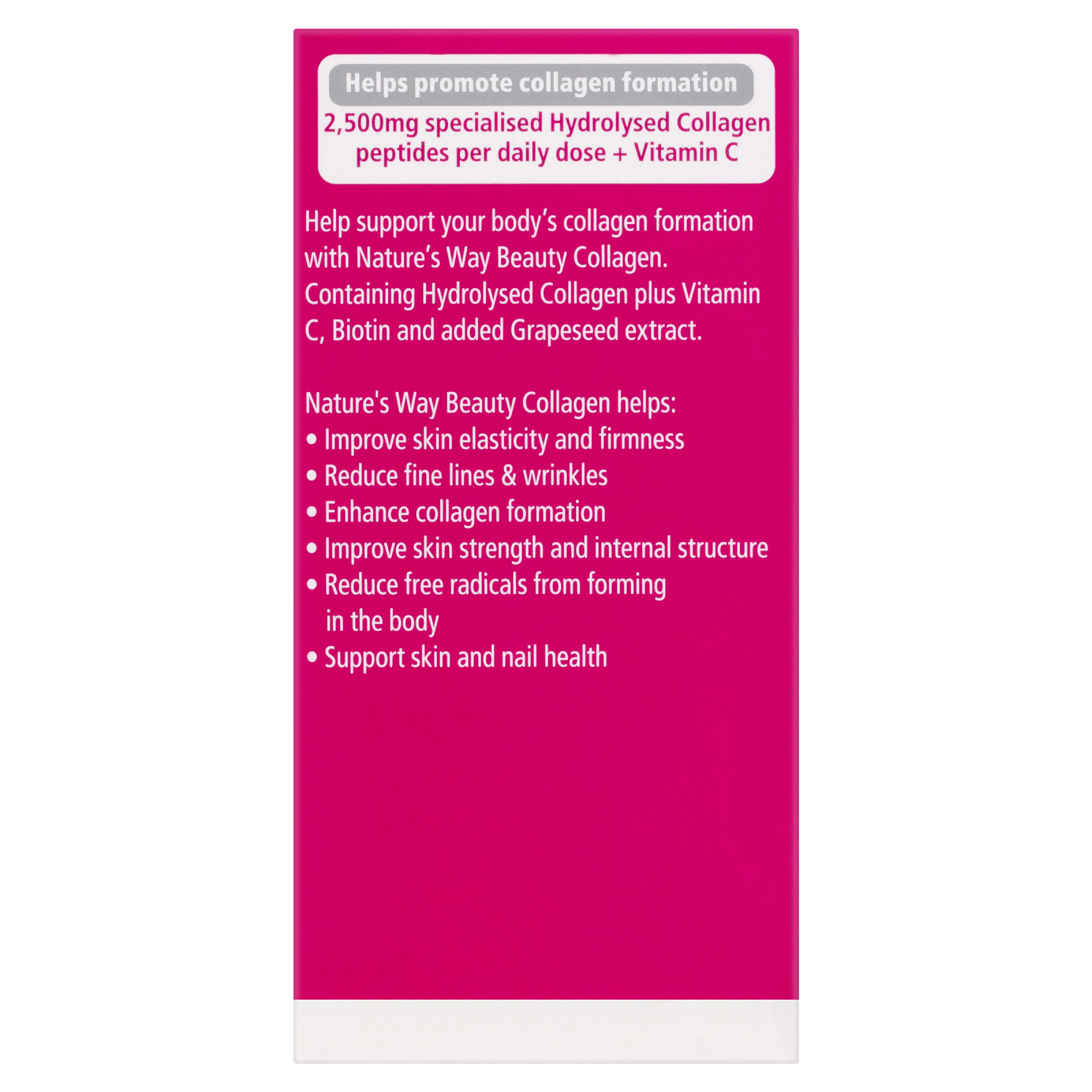 NATURES WAY BEAUTY COLLAGEN 60 TABLETS - Image 4