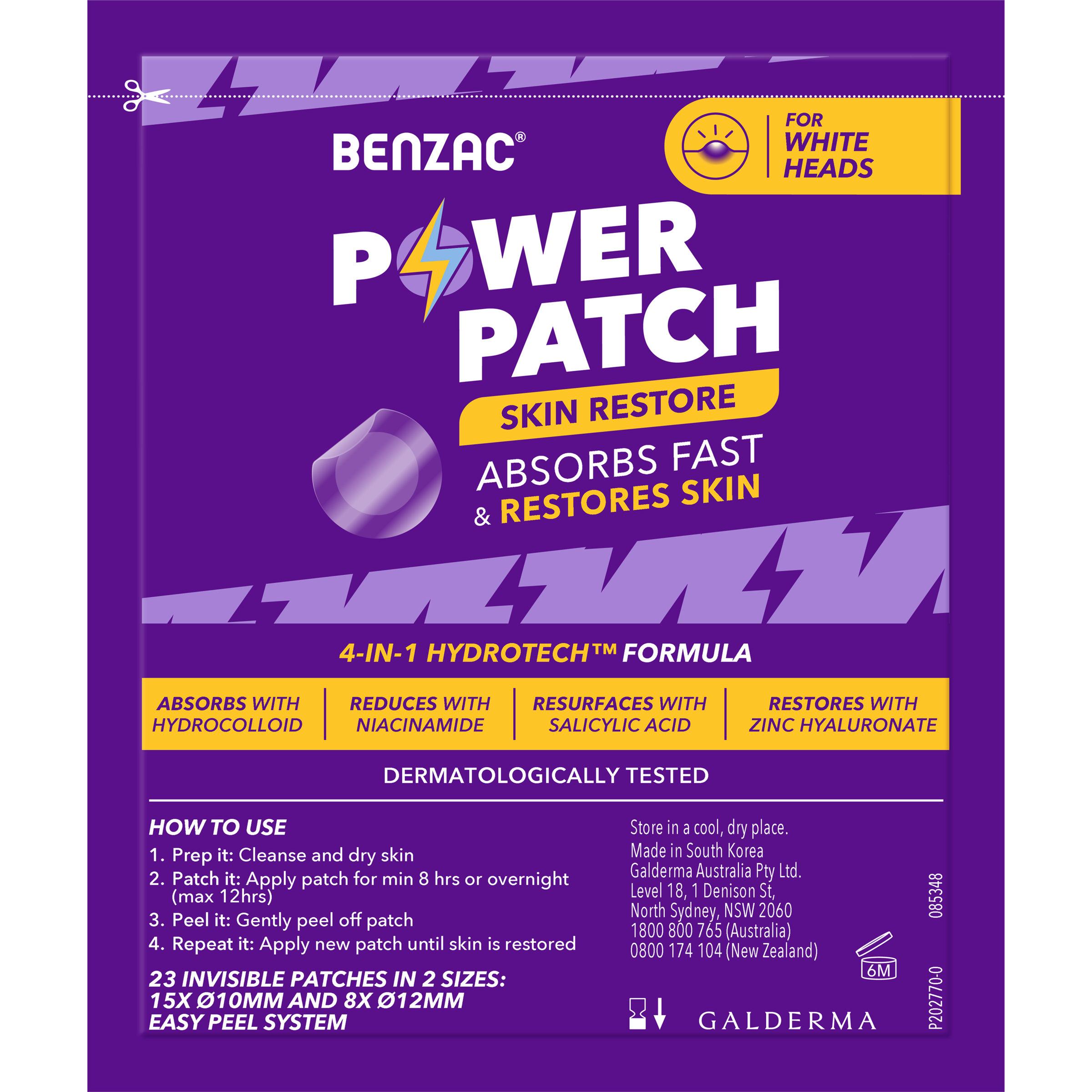 BENZAC POWER PATCHES SKIN RESTORE 23 PACK - Image 6