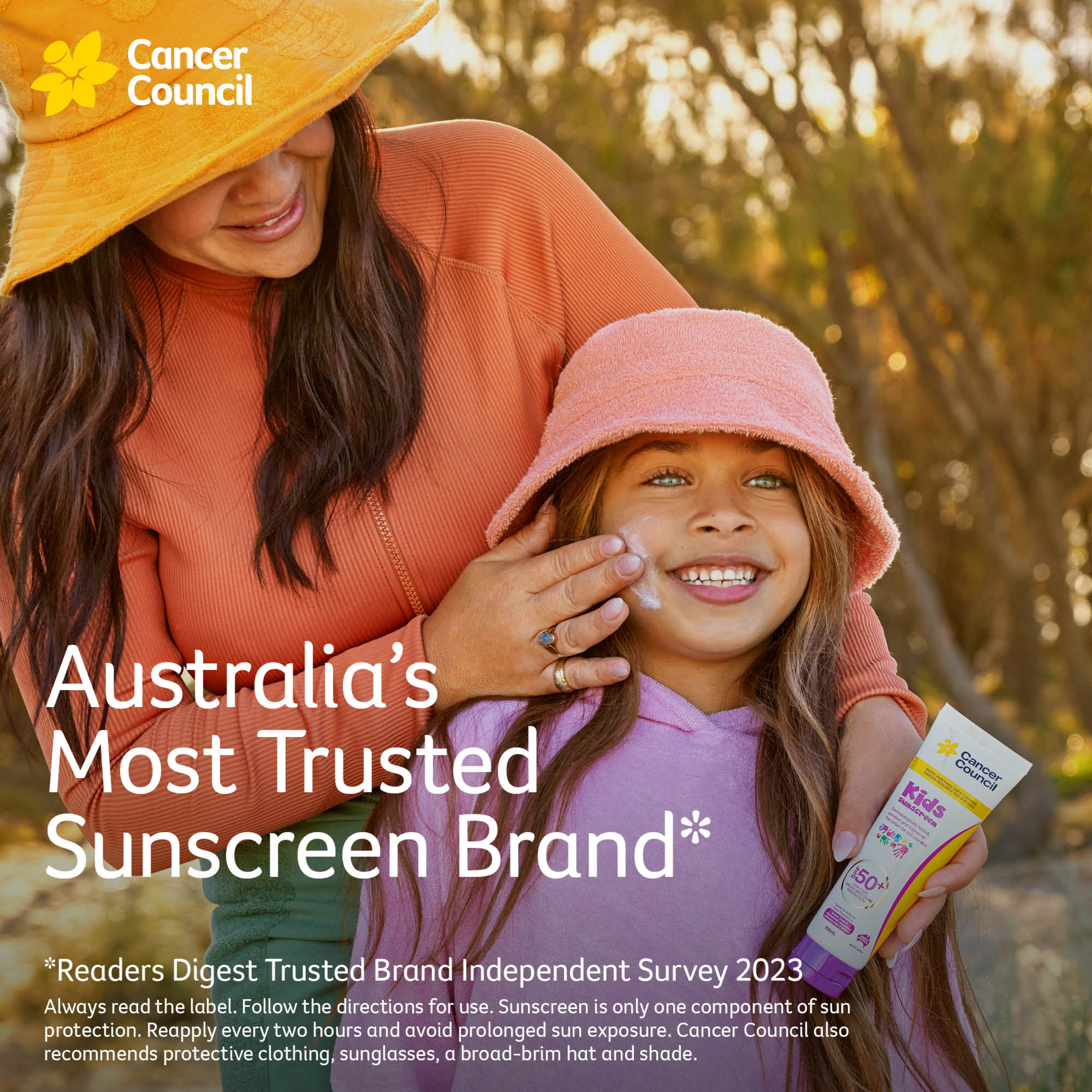 CANCER COUNCIL KIDS SUNSCREEN PUMP SPF50+ 200ML - Image 3