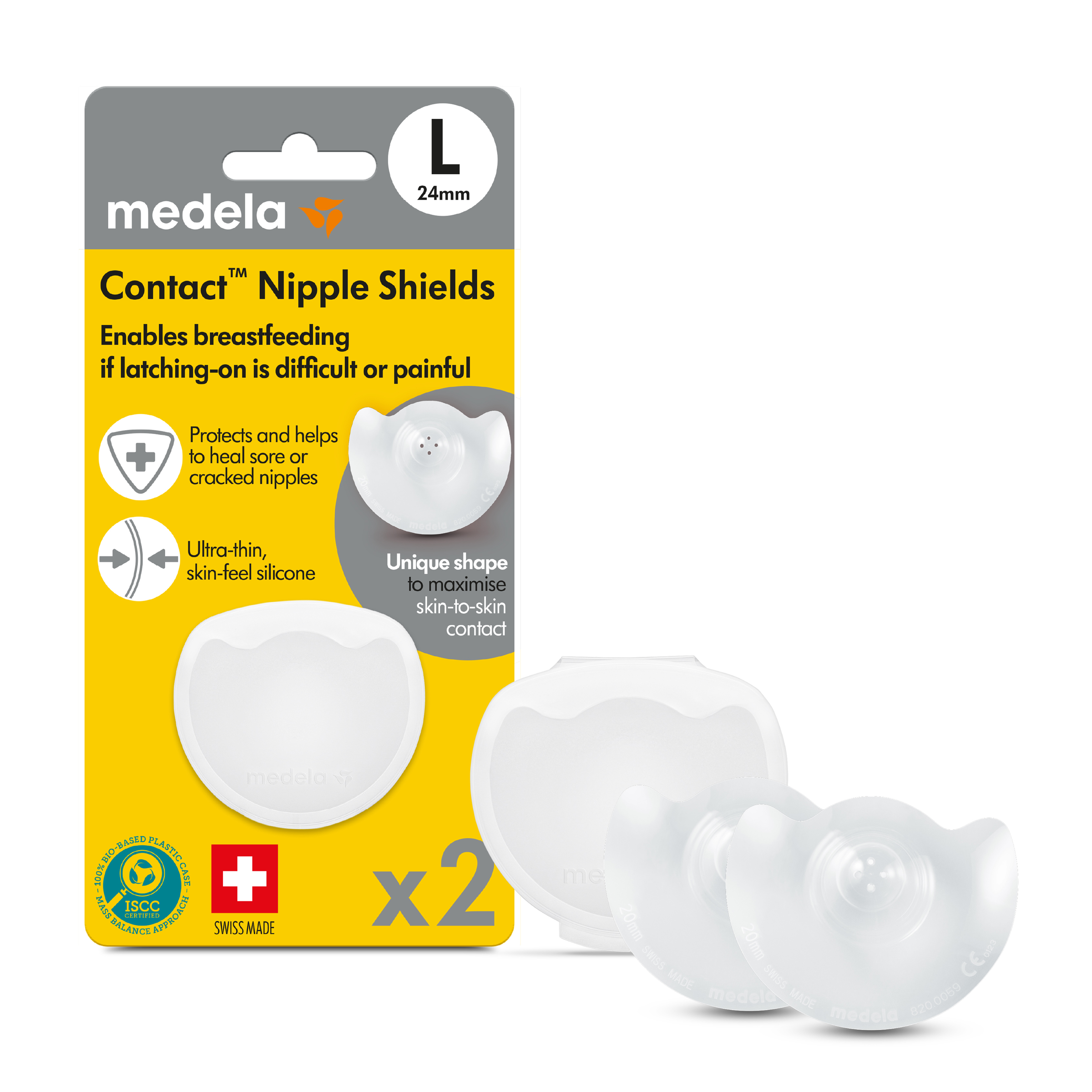 MEDELA CONTACT NIPPLE SHIELDS LARGE - Image 11