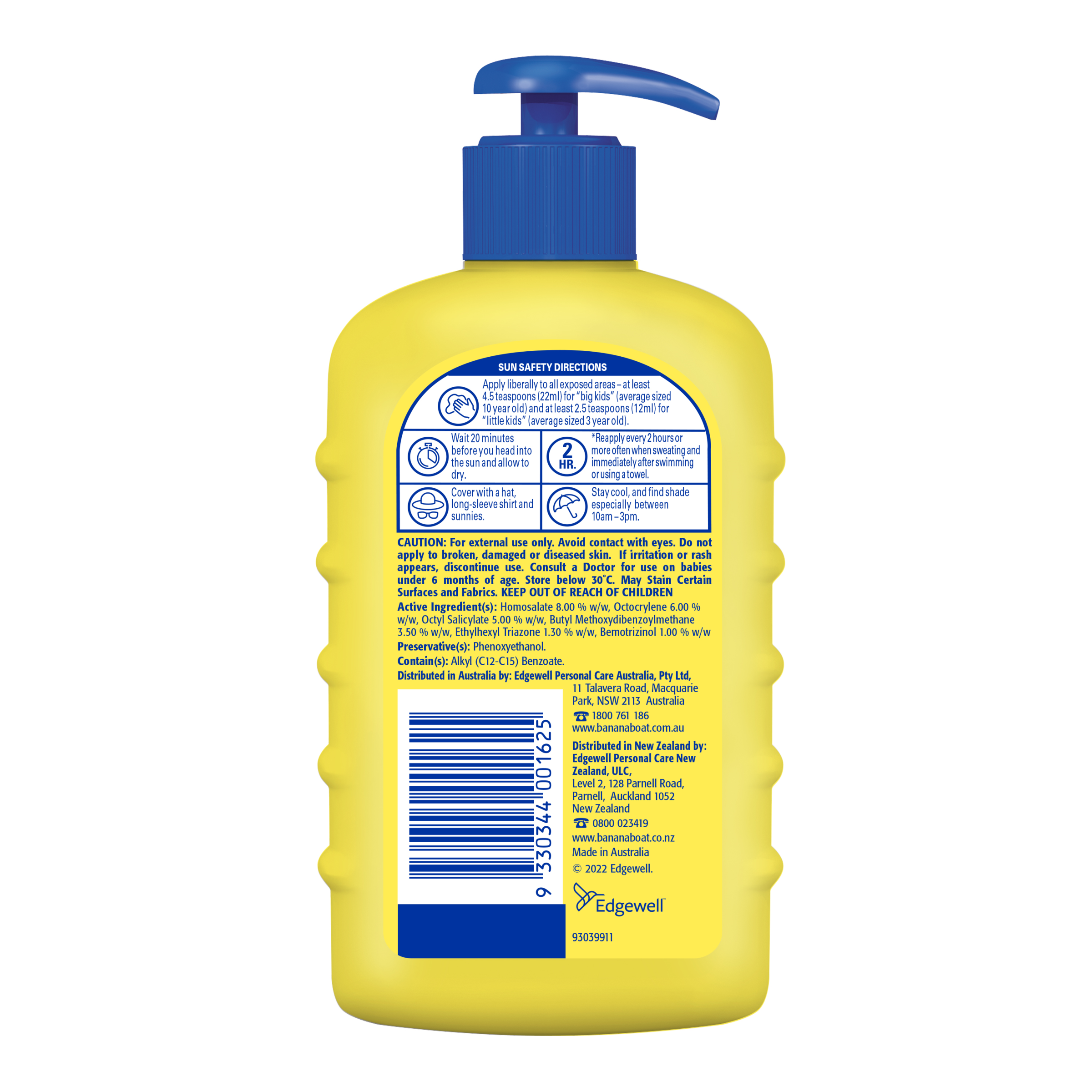 BANANA BOAT KIDS SUNSCREEN PUMP SPF50+ 400G - Image 2