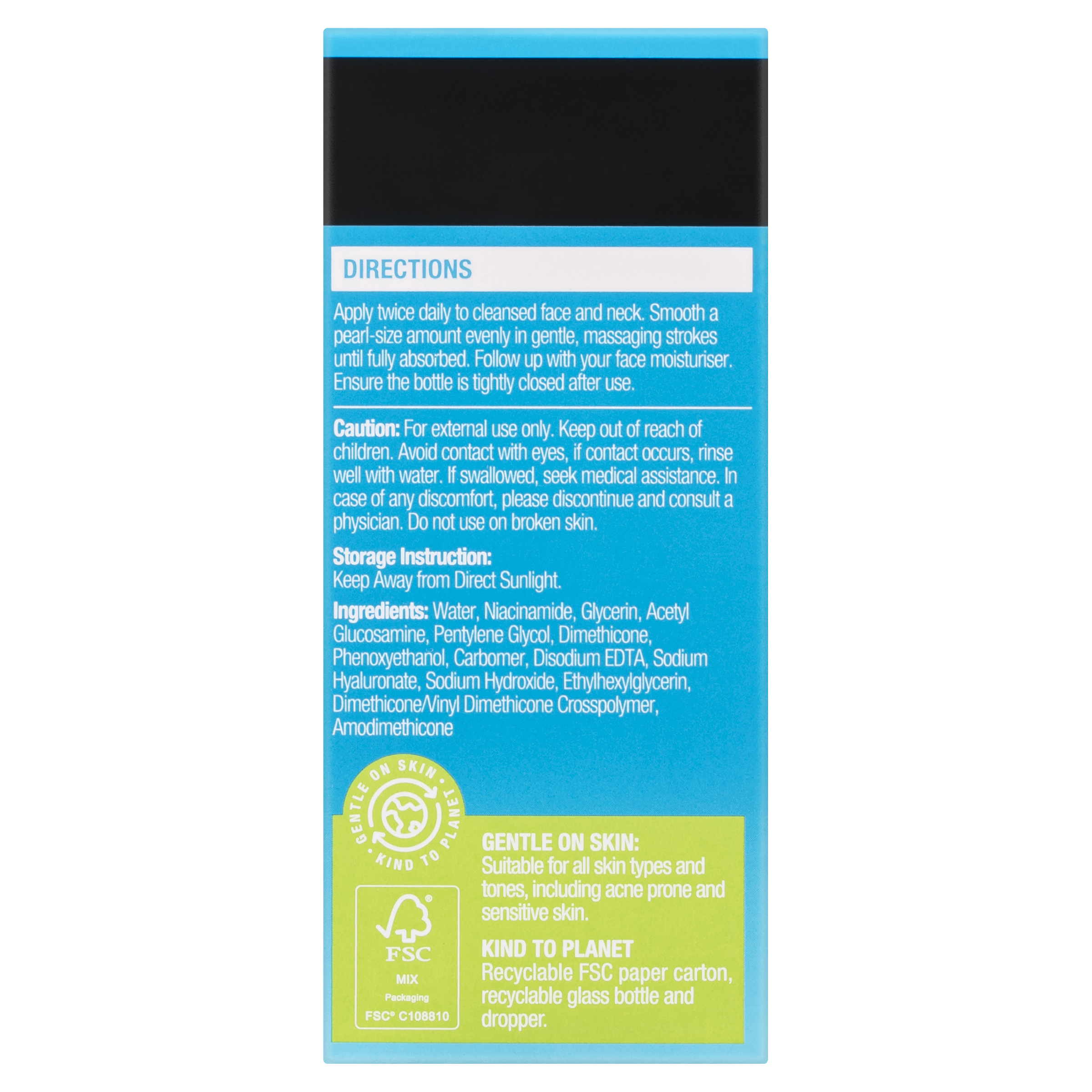 NEUTROGENA HYDRO BOOST NIACINAMIDE SERUM 30ML - Image 3