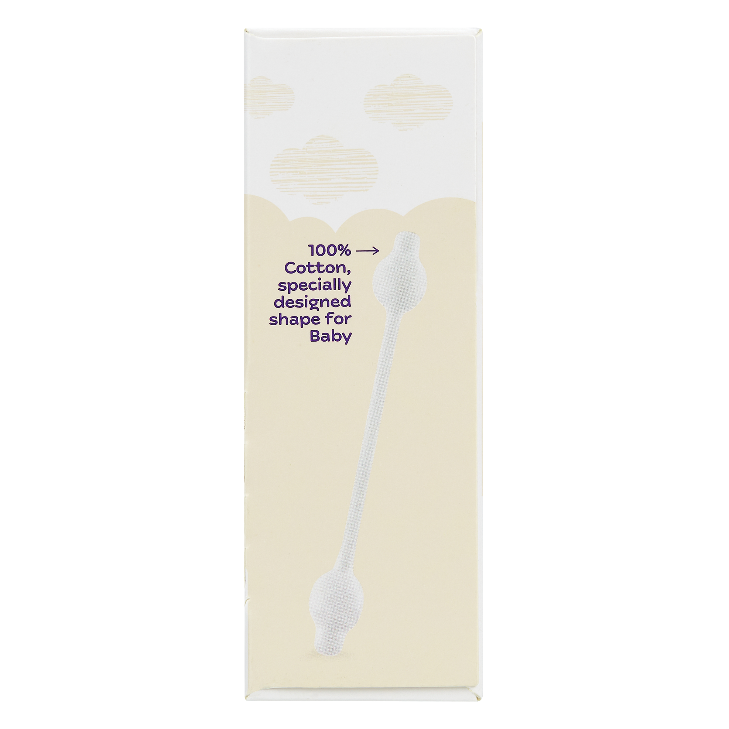 SWISSPERS BABY ORGANIC COTTON TIPS PAPER STEMS 40 PACK - Image 4