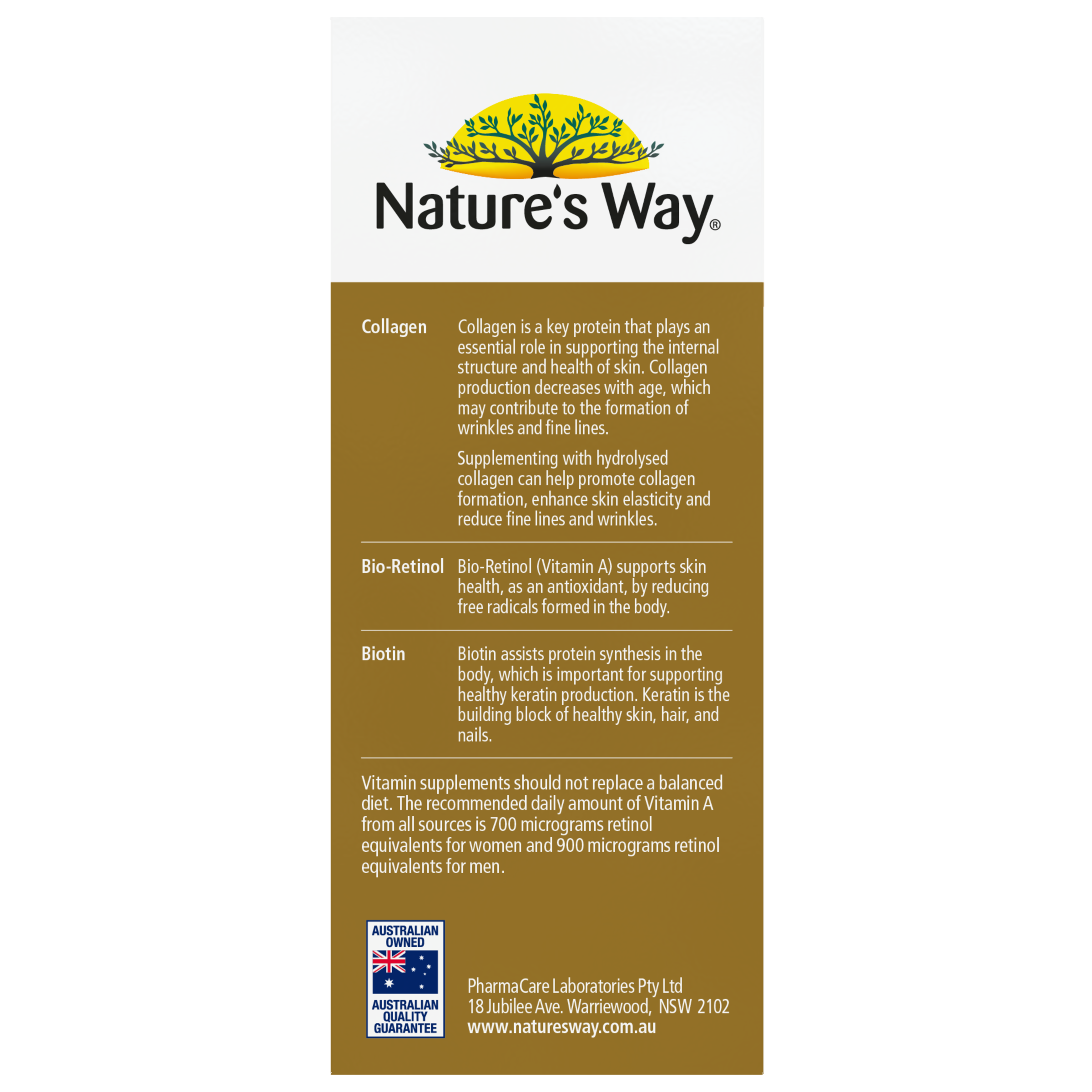 NATURES WAY MATURE SKIN COLLAGEN SHOTS 50ML 10 PACK - Image 3