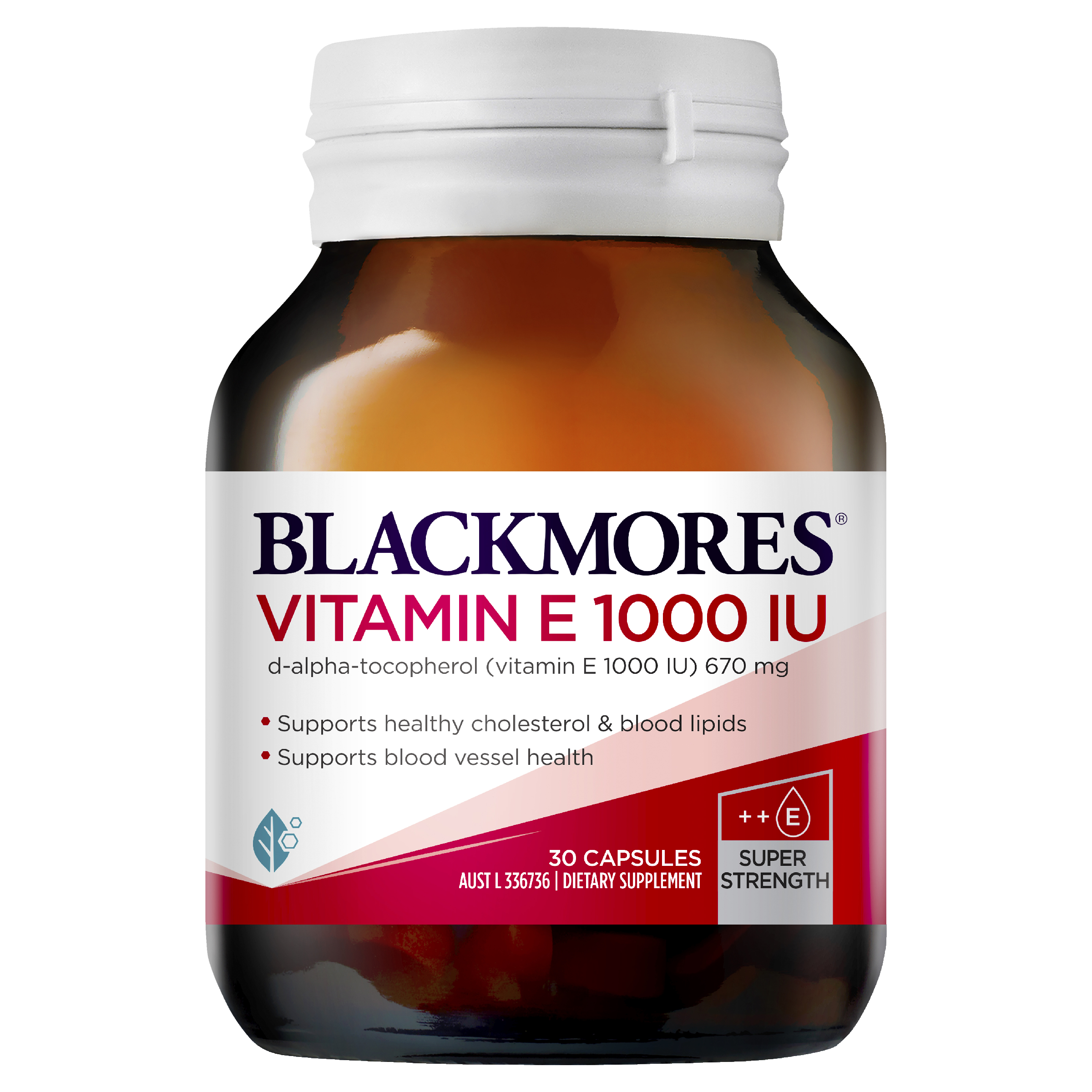 BLACKMORES VITAMIN E 1000IU 30 CAPSULES - Image 2