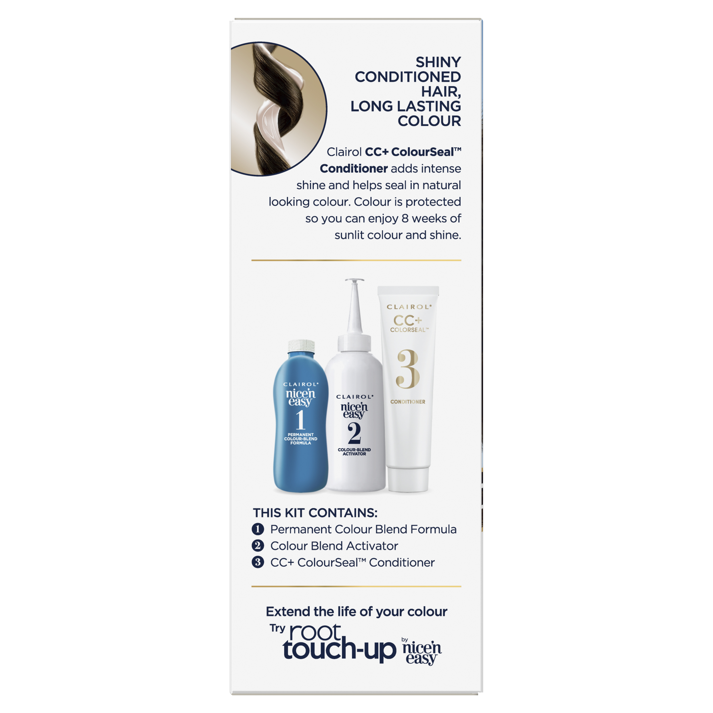 CLAIROL NICE N EASY 3.5 DARKEST BROWN - Image 3