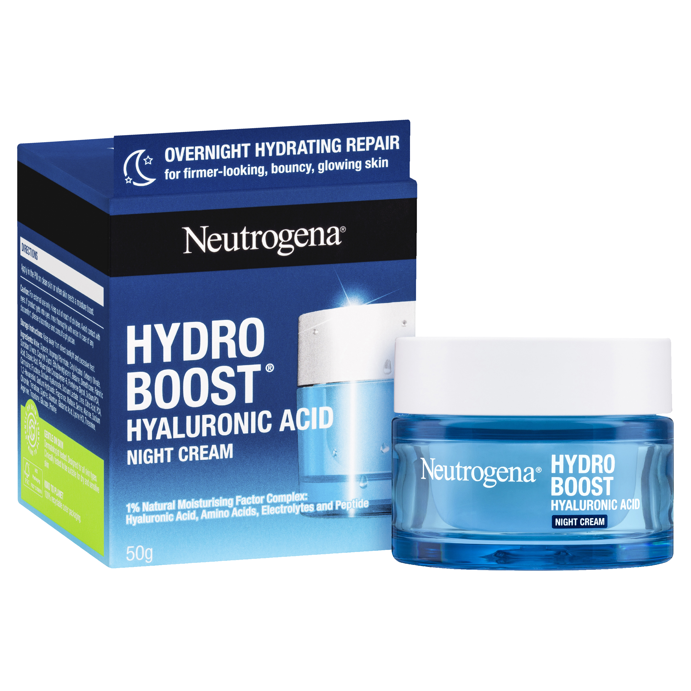 NEUTROGENA HYDRO BOOST NIGHT CONCENTRATE 50G - Image 4