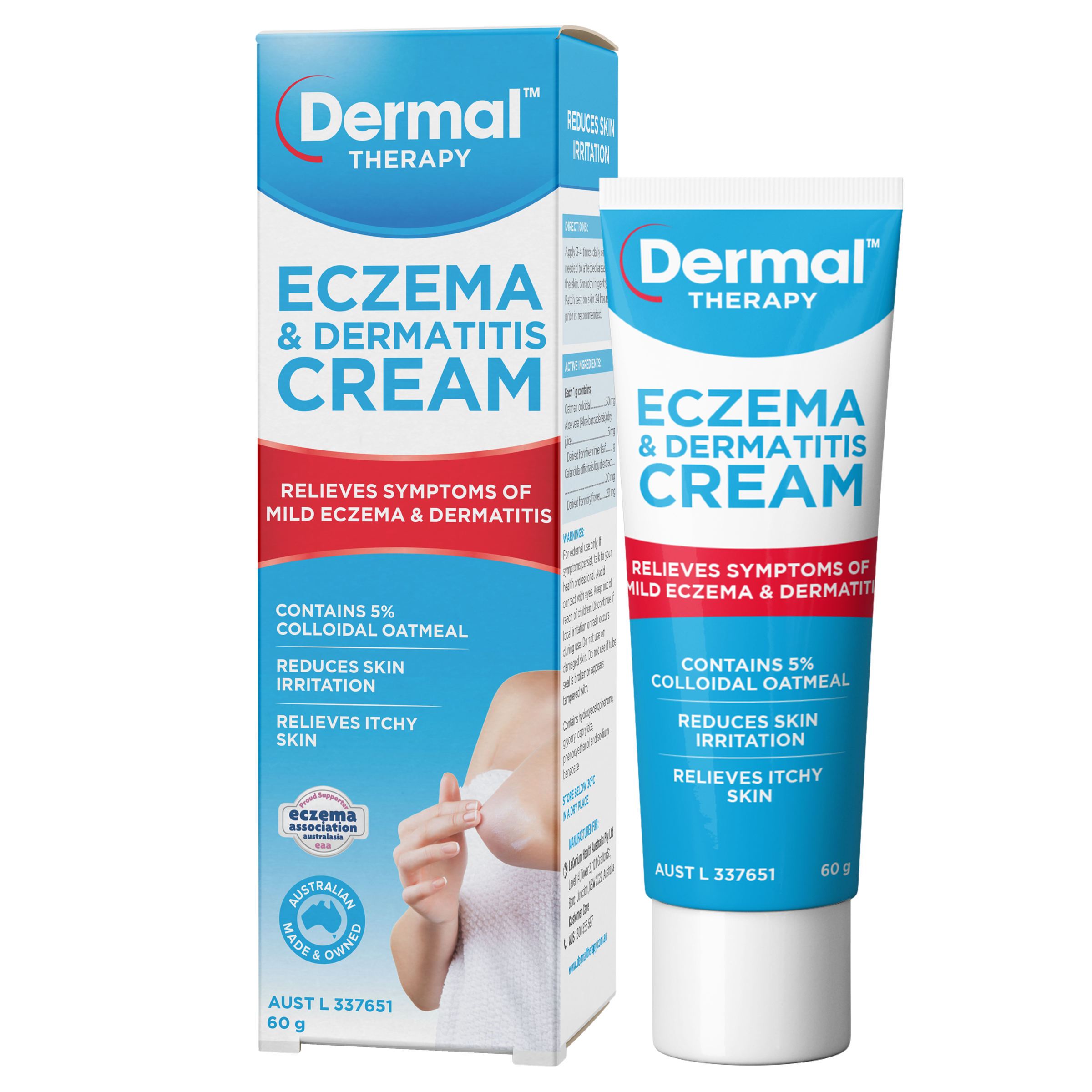 DERMAL THERAPY ECZEMA & DERMATITIS CREAM 60G - Image 6