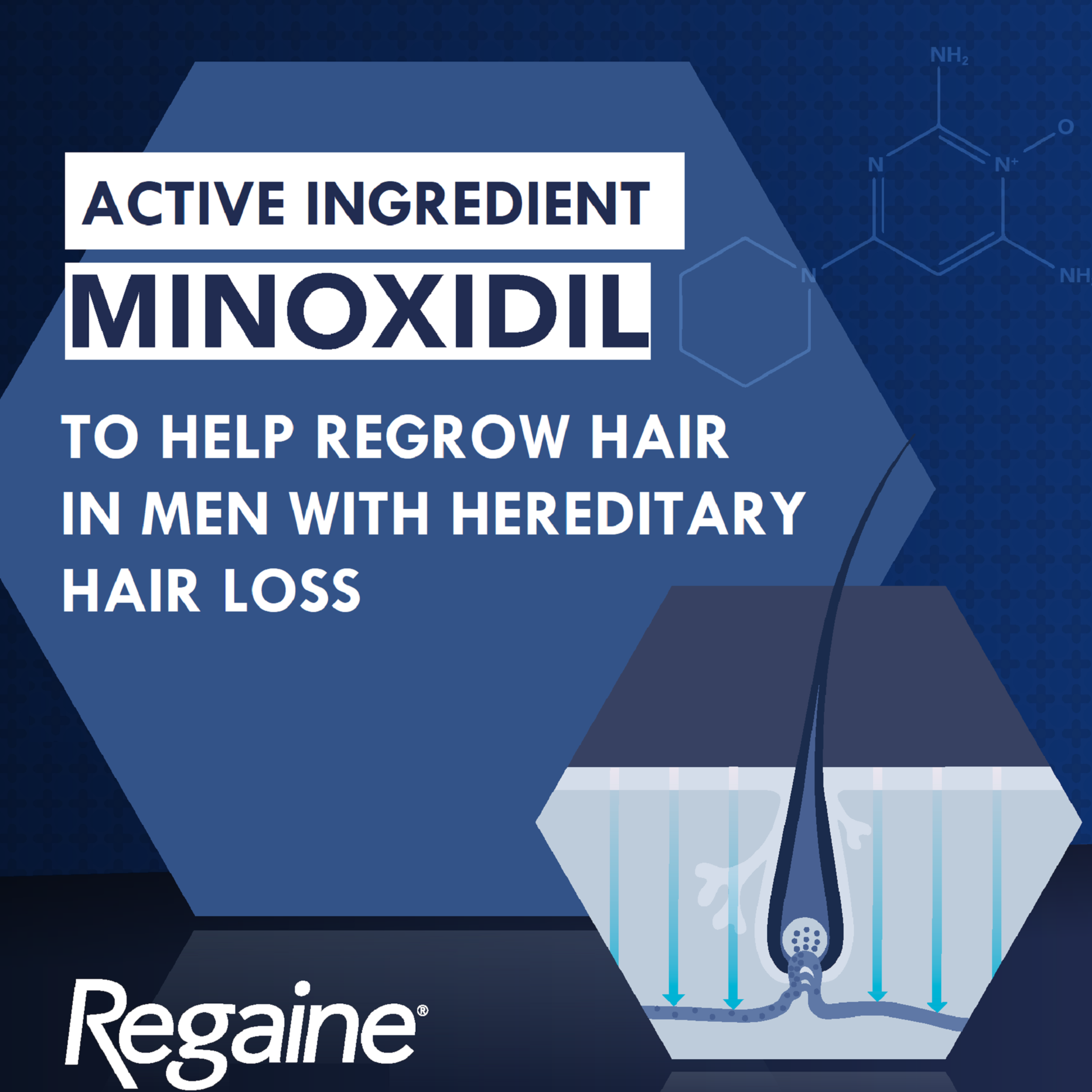 REGAINE MENS EXTRA STRENGTH TREATMENT SOLUTION 5% 60ML 4 PACK - Image 7
