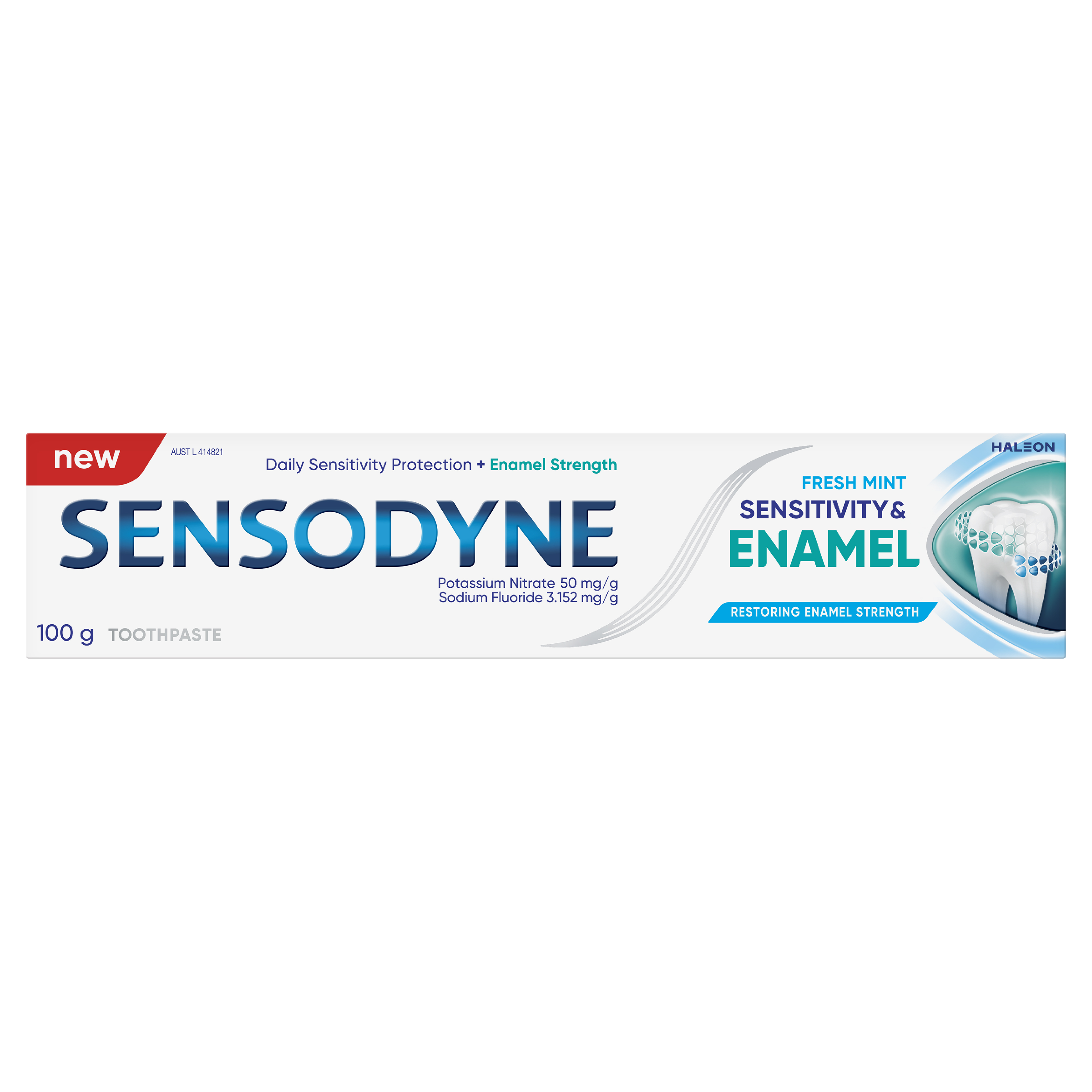 SENSODYNE SENSITIVITY & ENAMEL TOOTHPASTE FRESHMINT 100G - Image 6