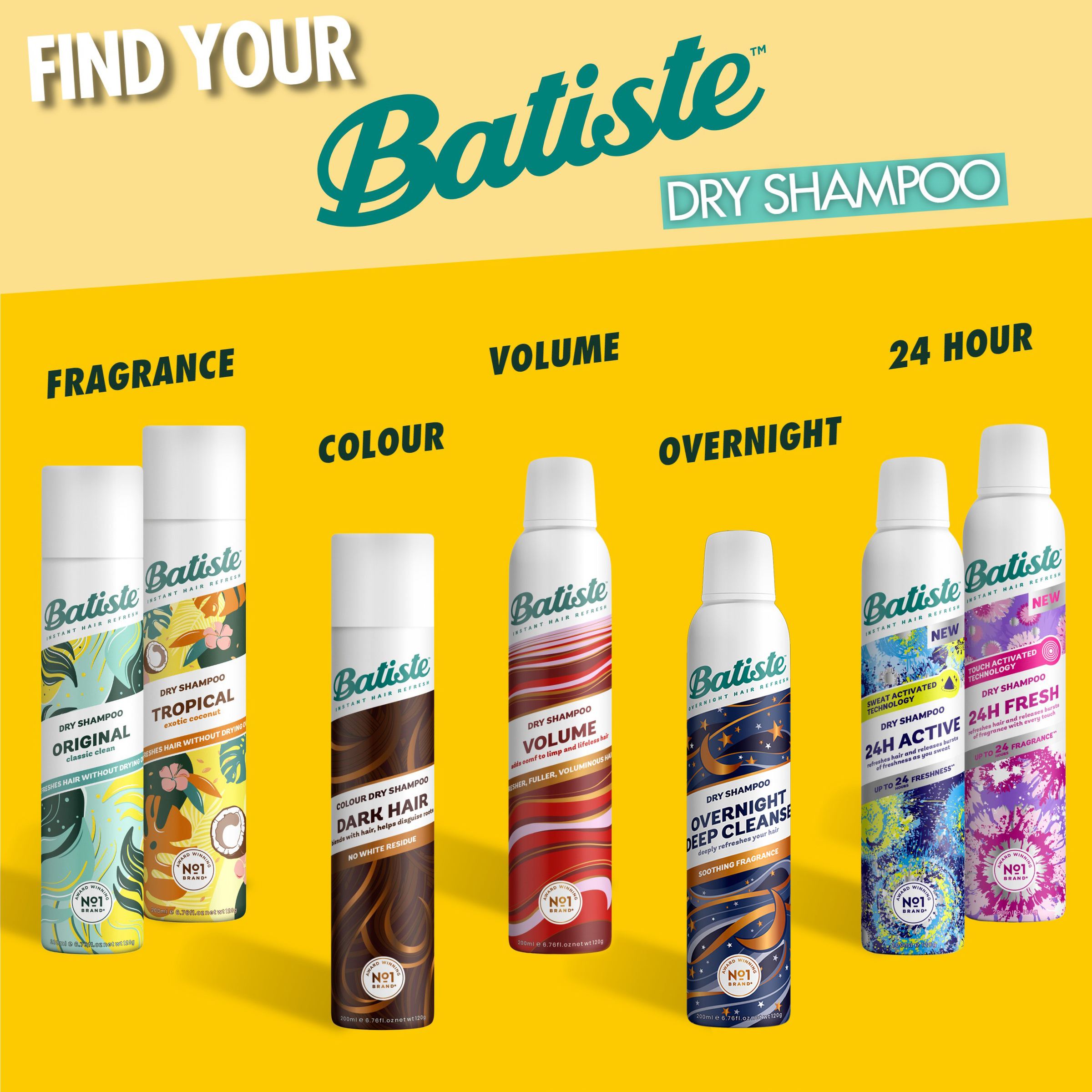 BATISTE TROPICAL DRY SHAMPOO 200ML - Image 10