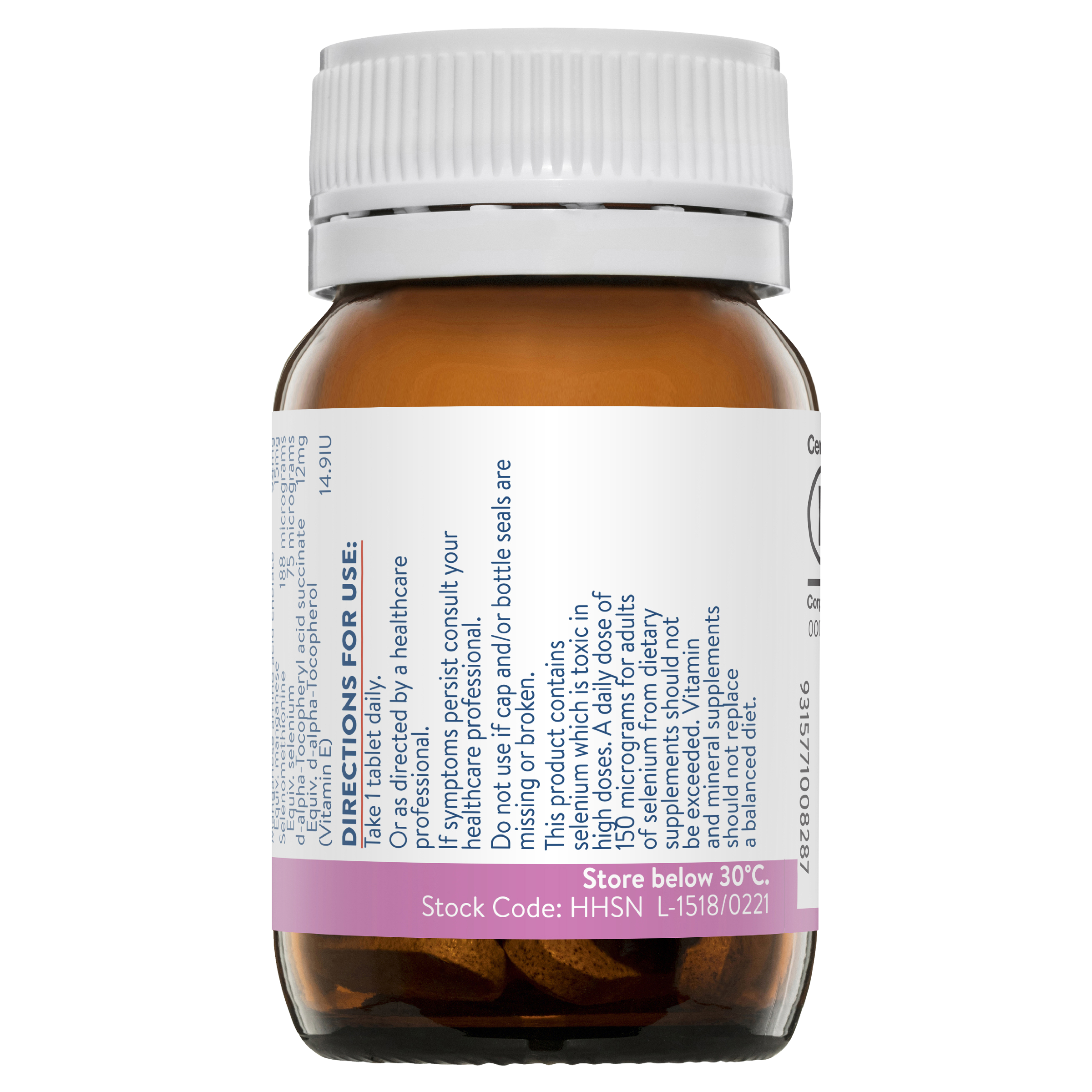 ETHICAL NUTRIENTS HEALTHY HAIR, SKIN & NAILS 30 TABLETS - Image 4