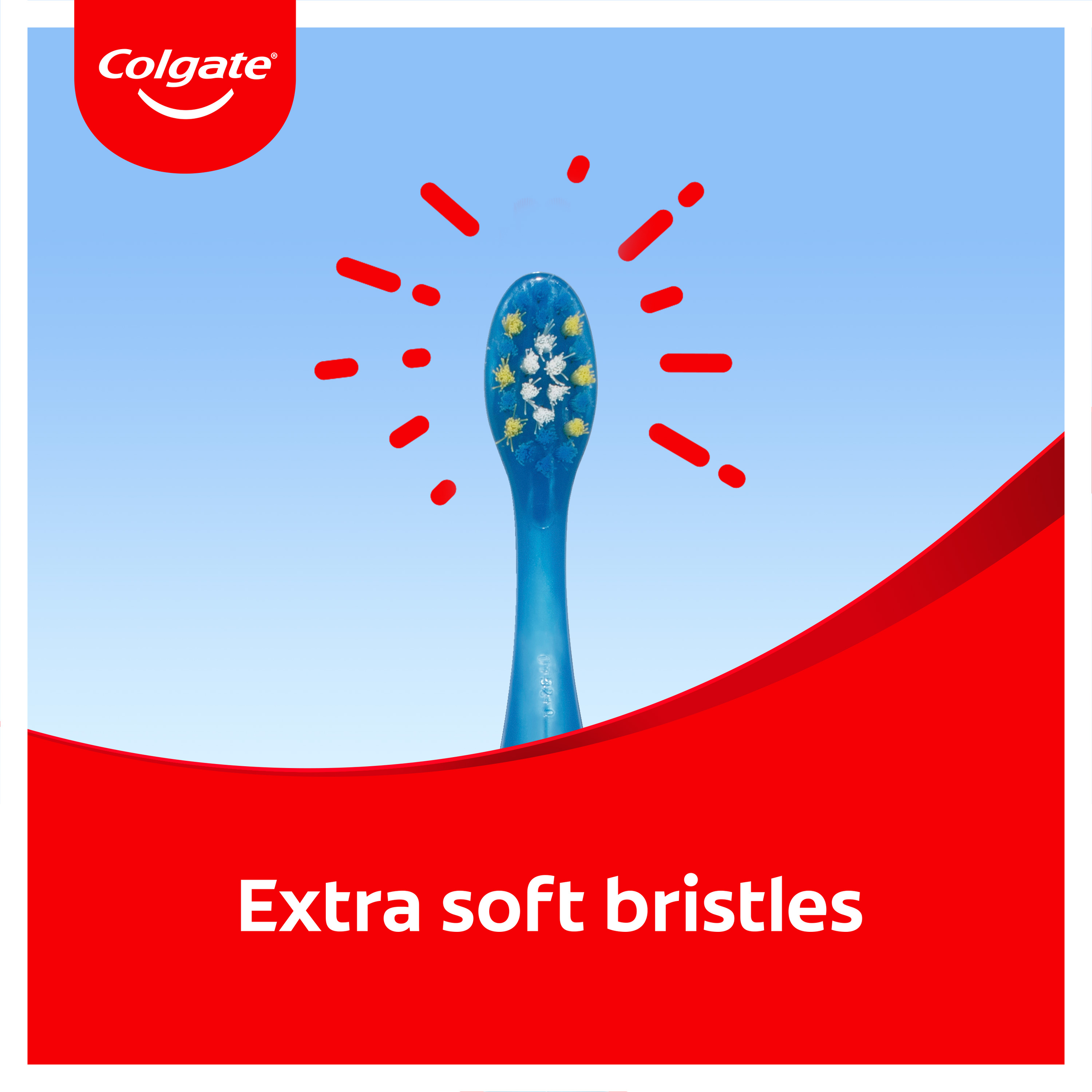 COLGATE TOOTHBRUSH KIDS BLUEY EXTRA SOFT 2-5 YEARS 1 PACK - Image 3
