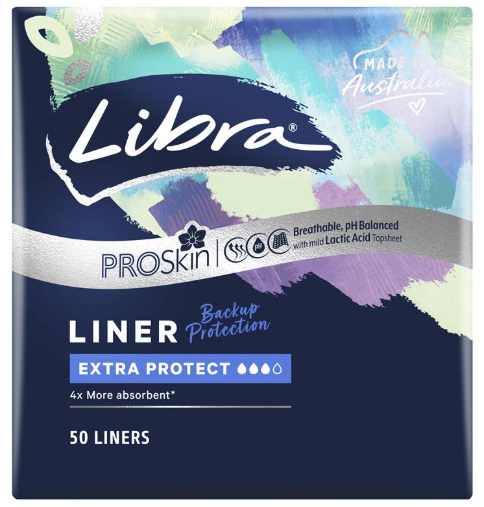 Libra Pro Skin Liner Extra Protect 50 Pack