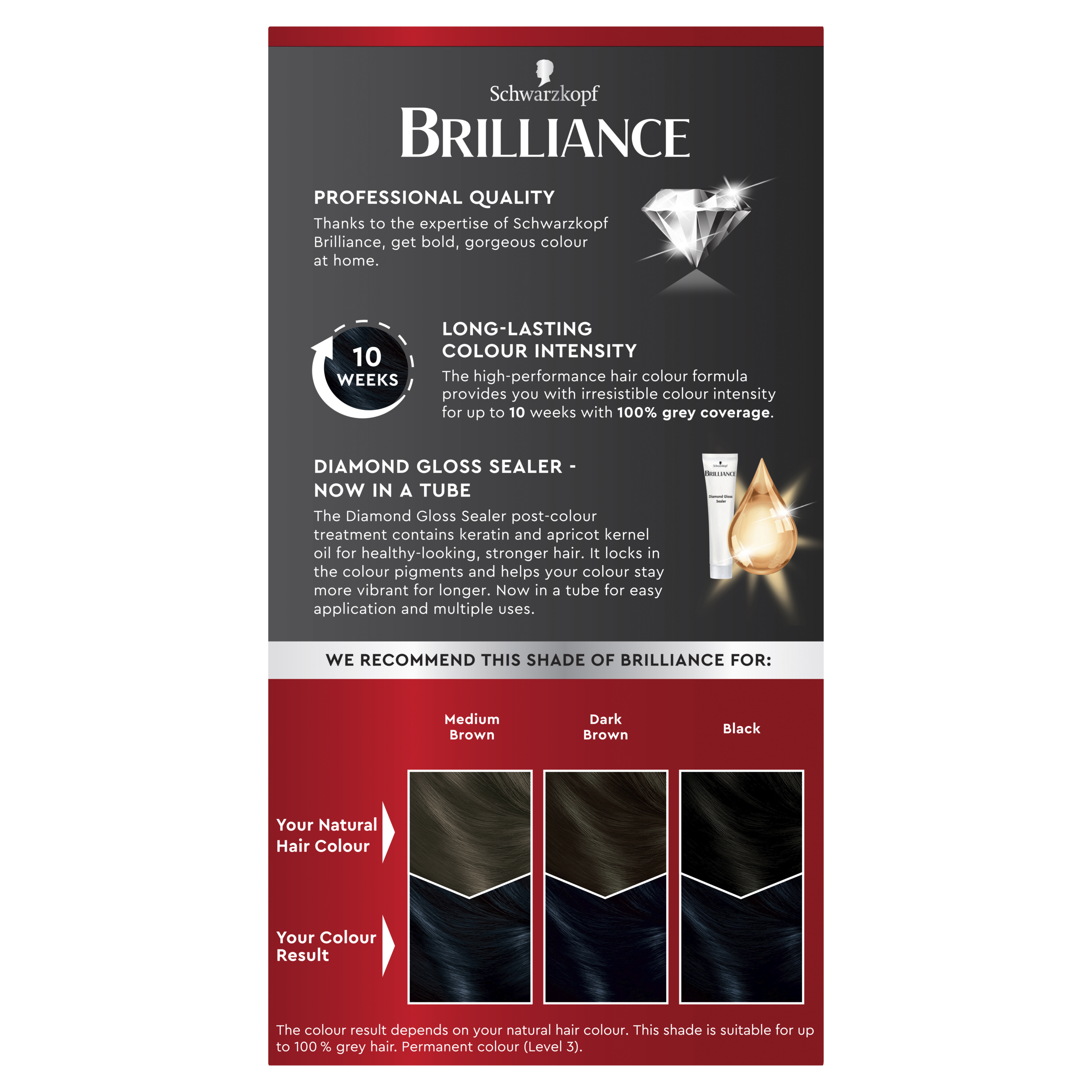 SCHWARZKOPF BRILLIANCE 91 BLUE BLACK - Image 4