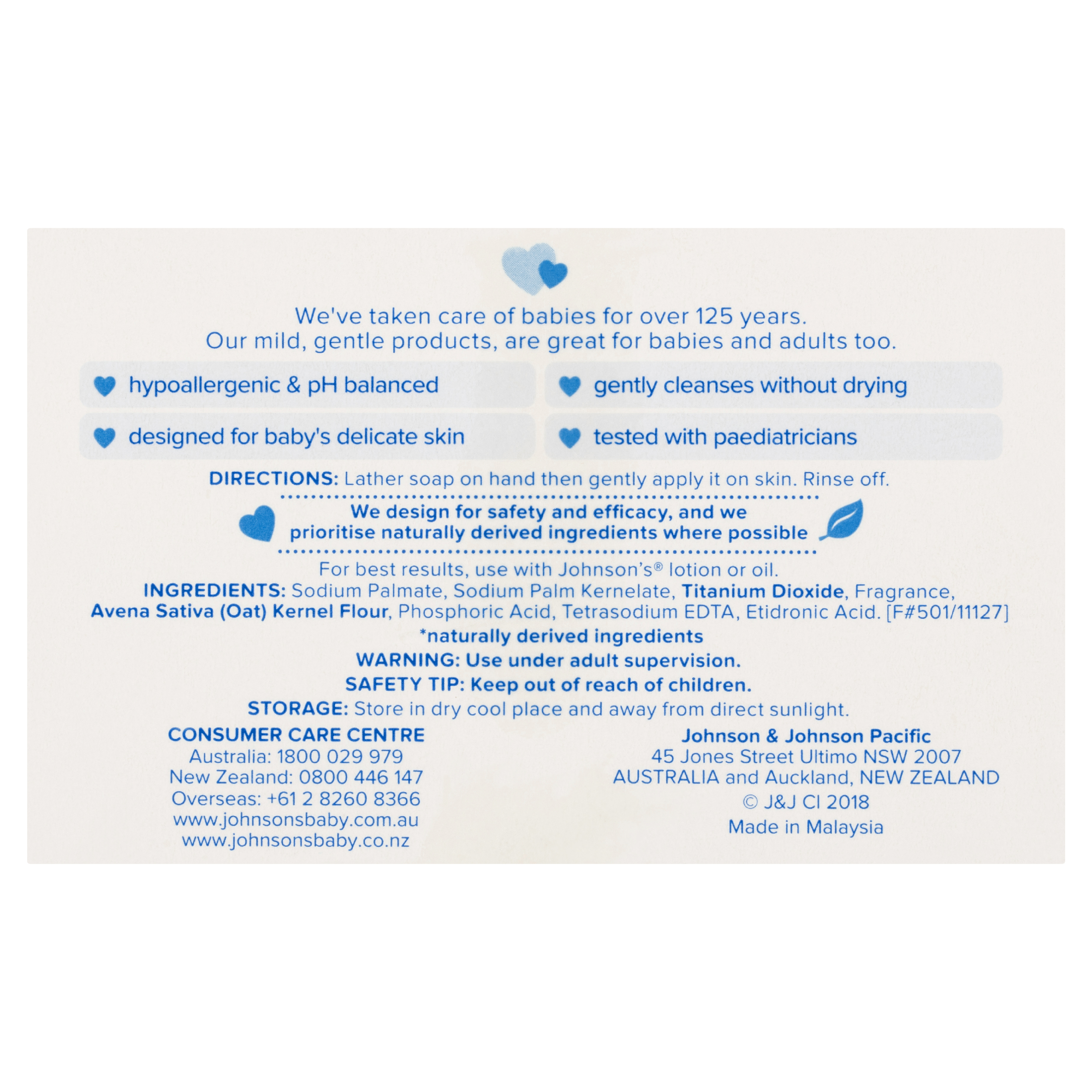 J&J BABY SOAP TWIN PACK - Image 2