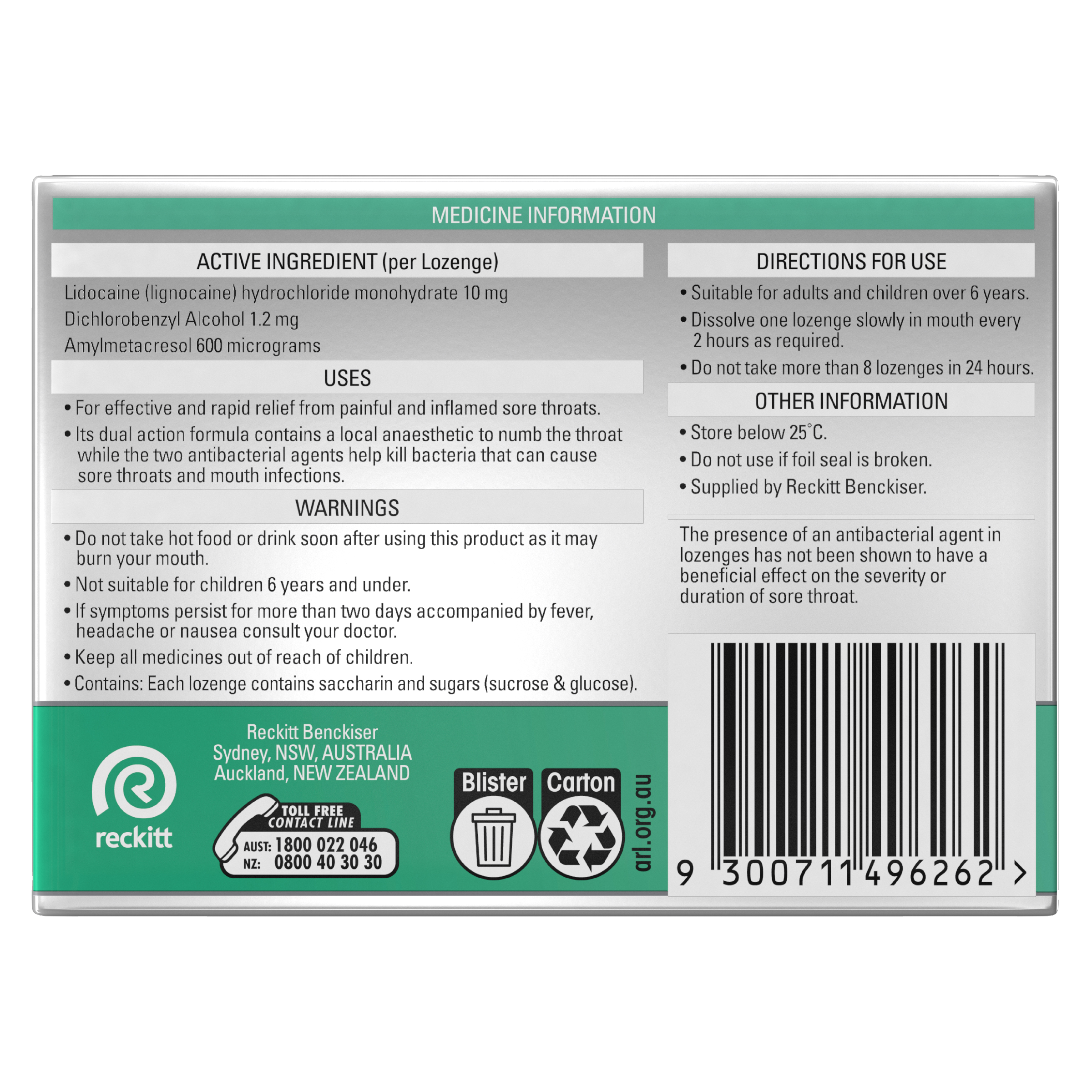 STREPSILS PLUS 16 LOZENGES - Image 4