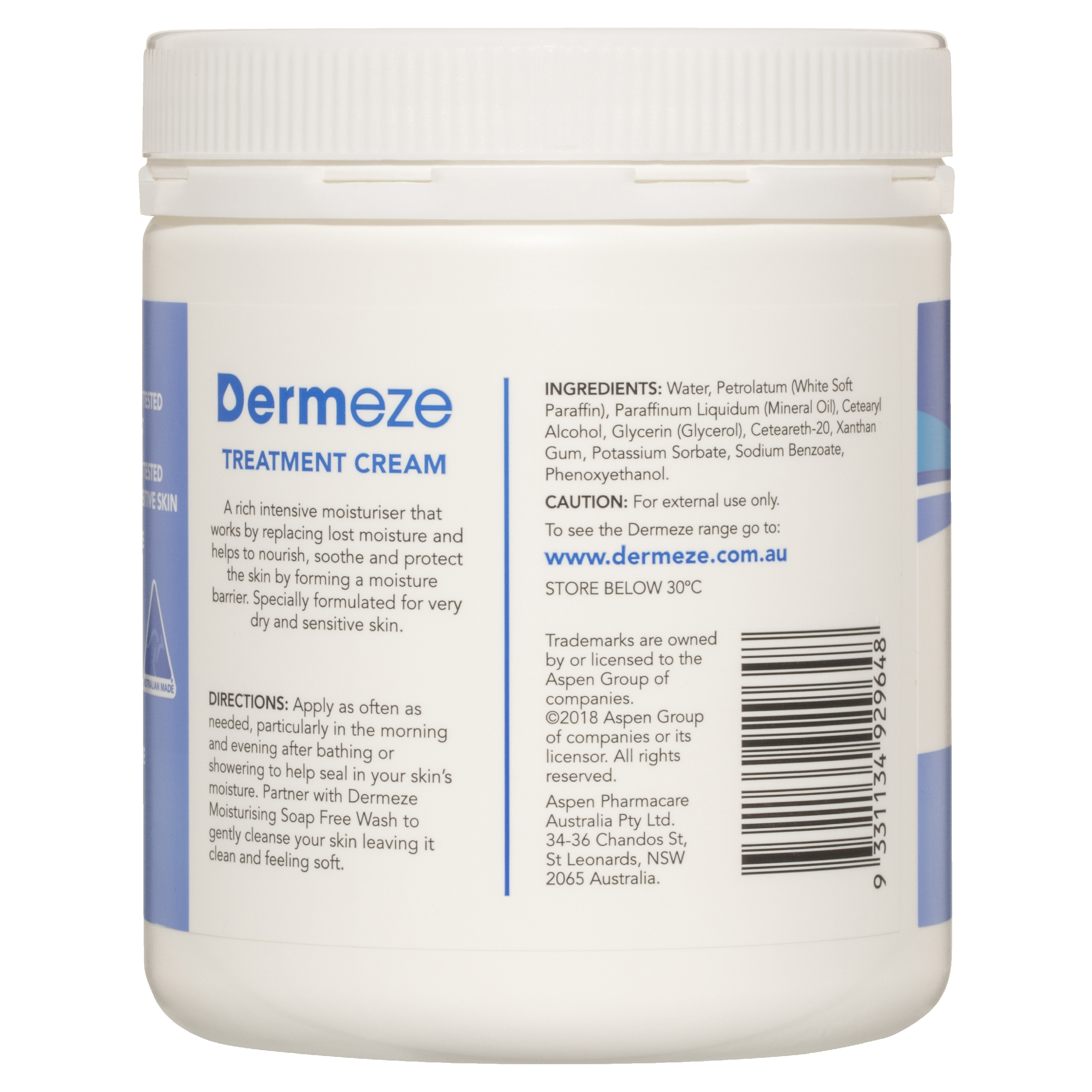 DERMEZE TREATMENT CREAM 500G - Image 3