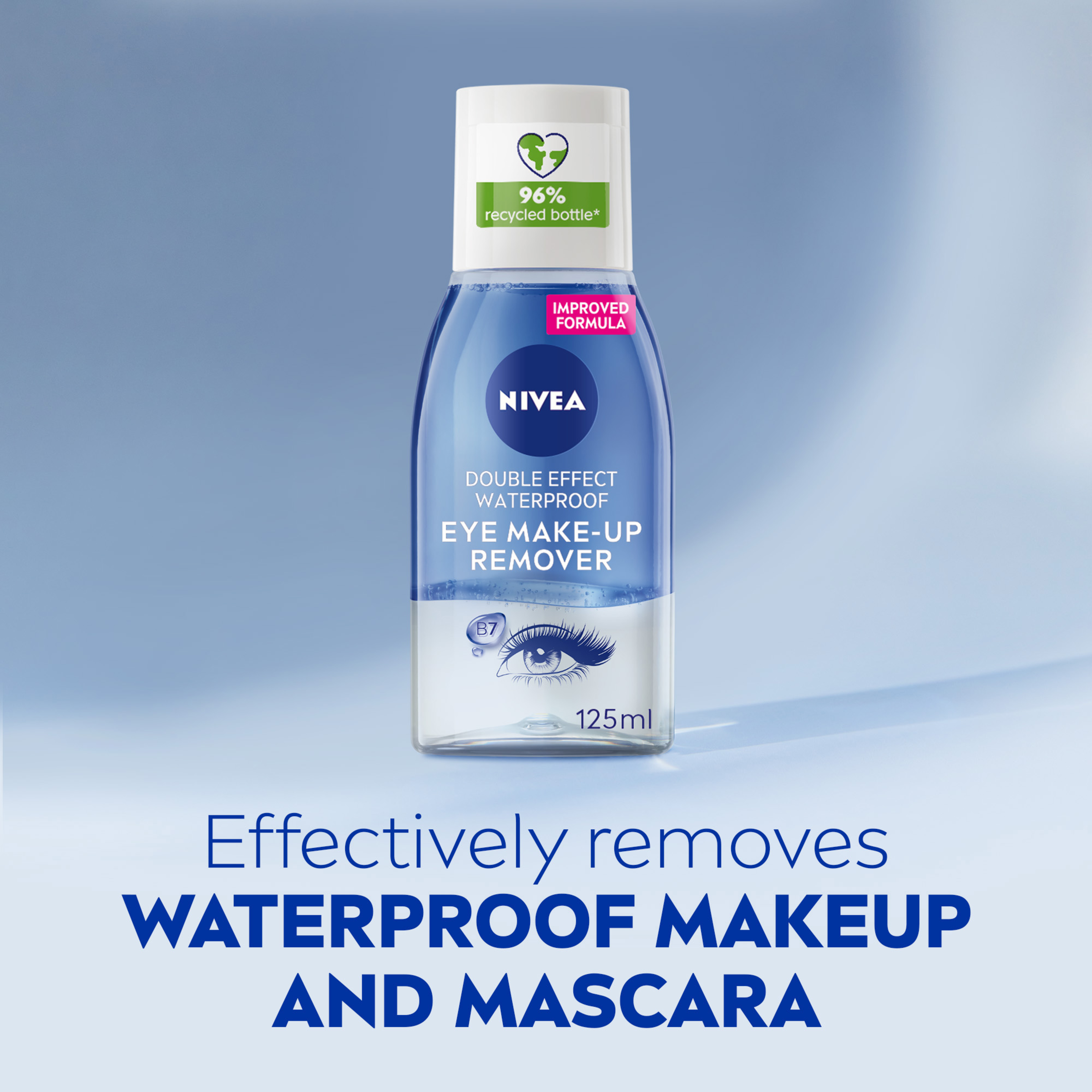 NIVEA DOUBLE EFFECT EYE MAKEUP REMOVER 125ML - Image 4