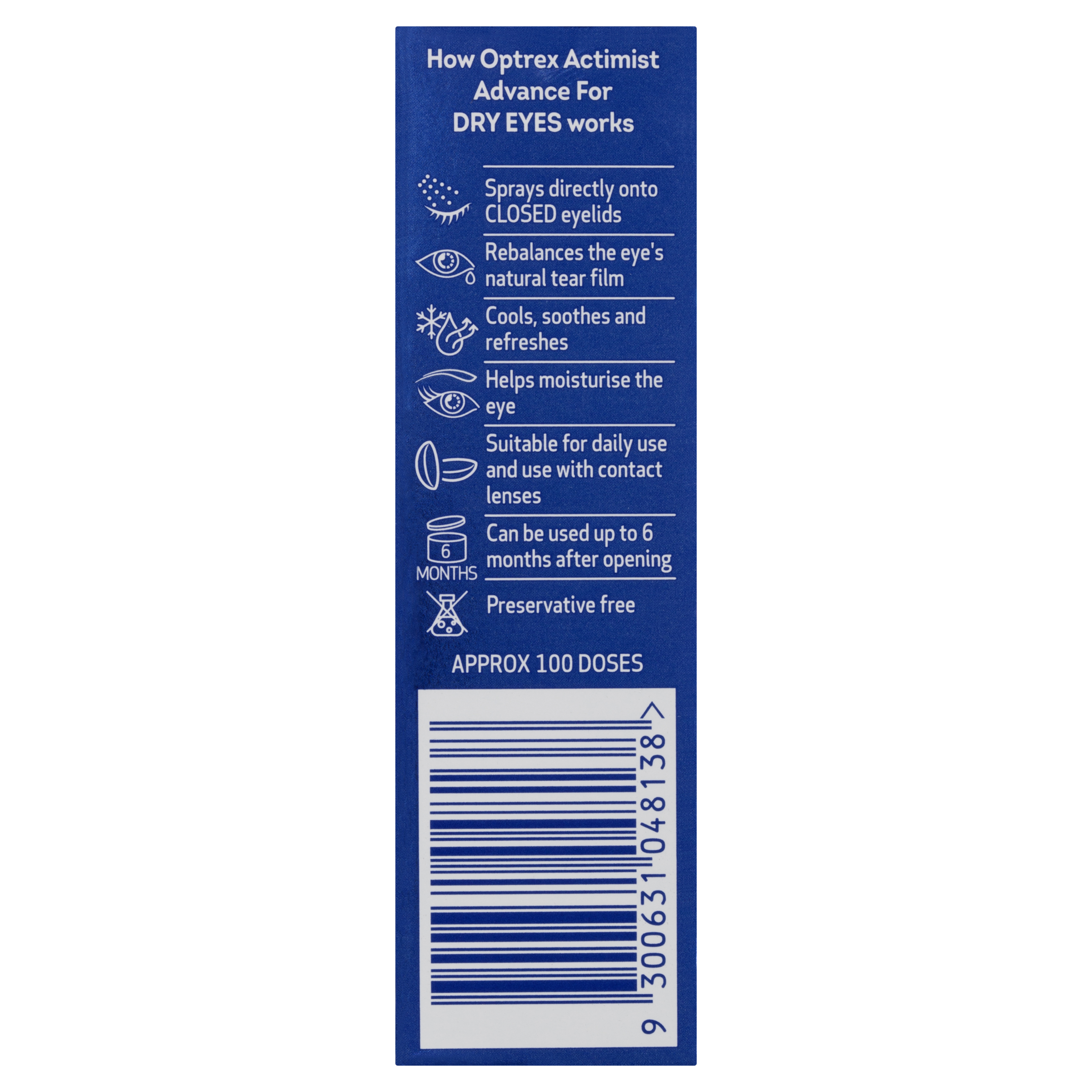 OPTREX ACTIMIST ADVANCE EYE SPRAY 10ML - Image 3