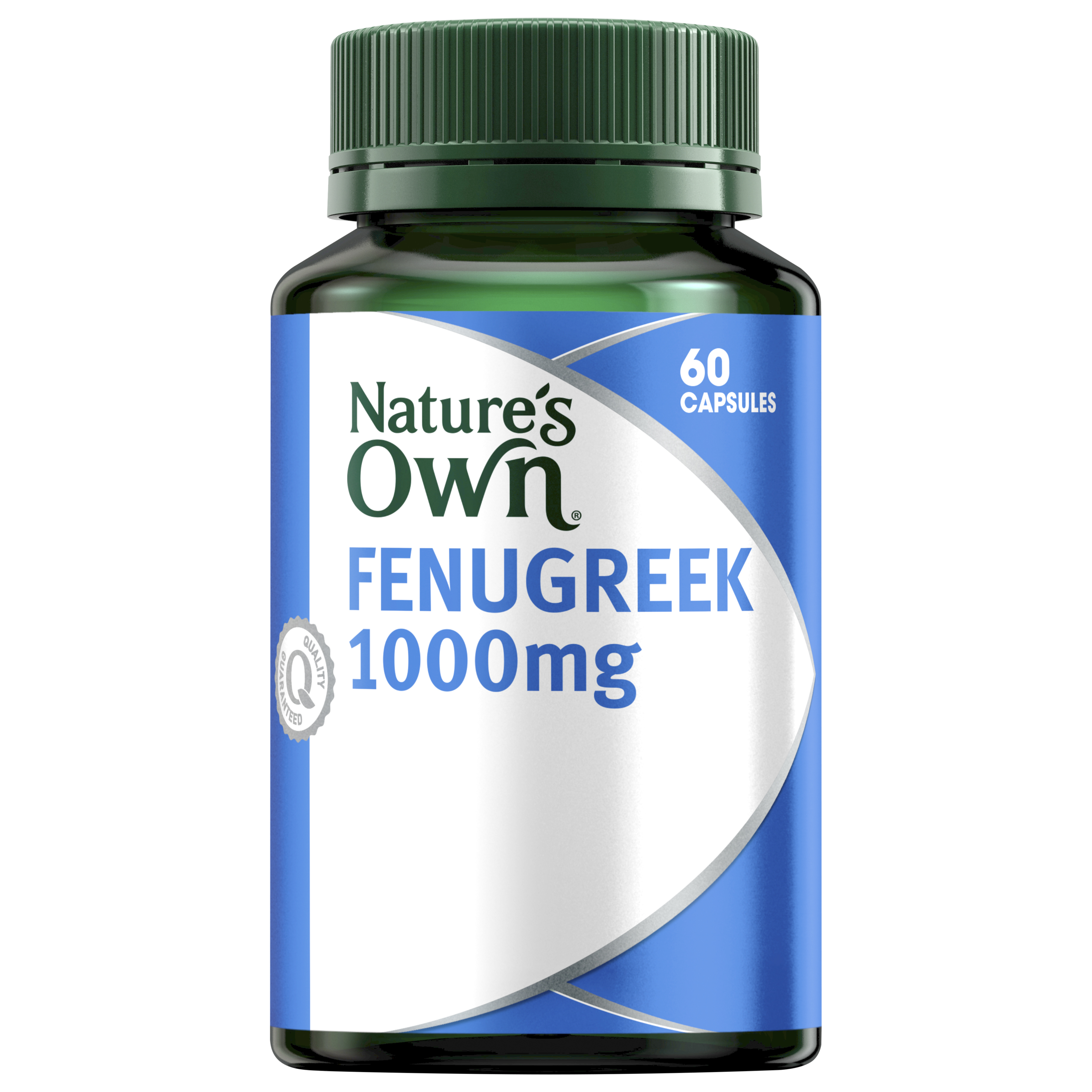 NATURES OWN FENUGREEK 1000MG 60 CAPSULES - Image 10