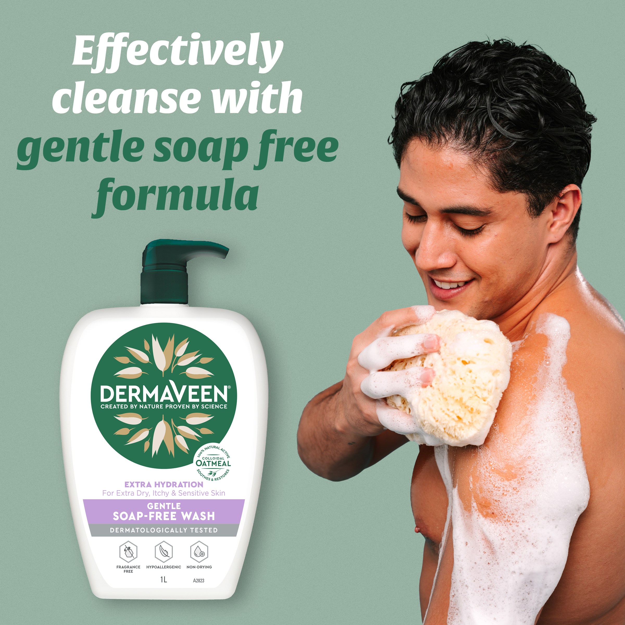 DERMAVEEN SOAP FREE WASH 1 LITRE - Image 7