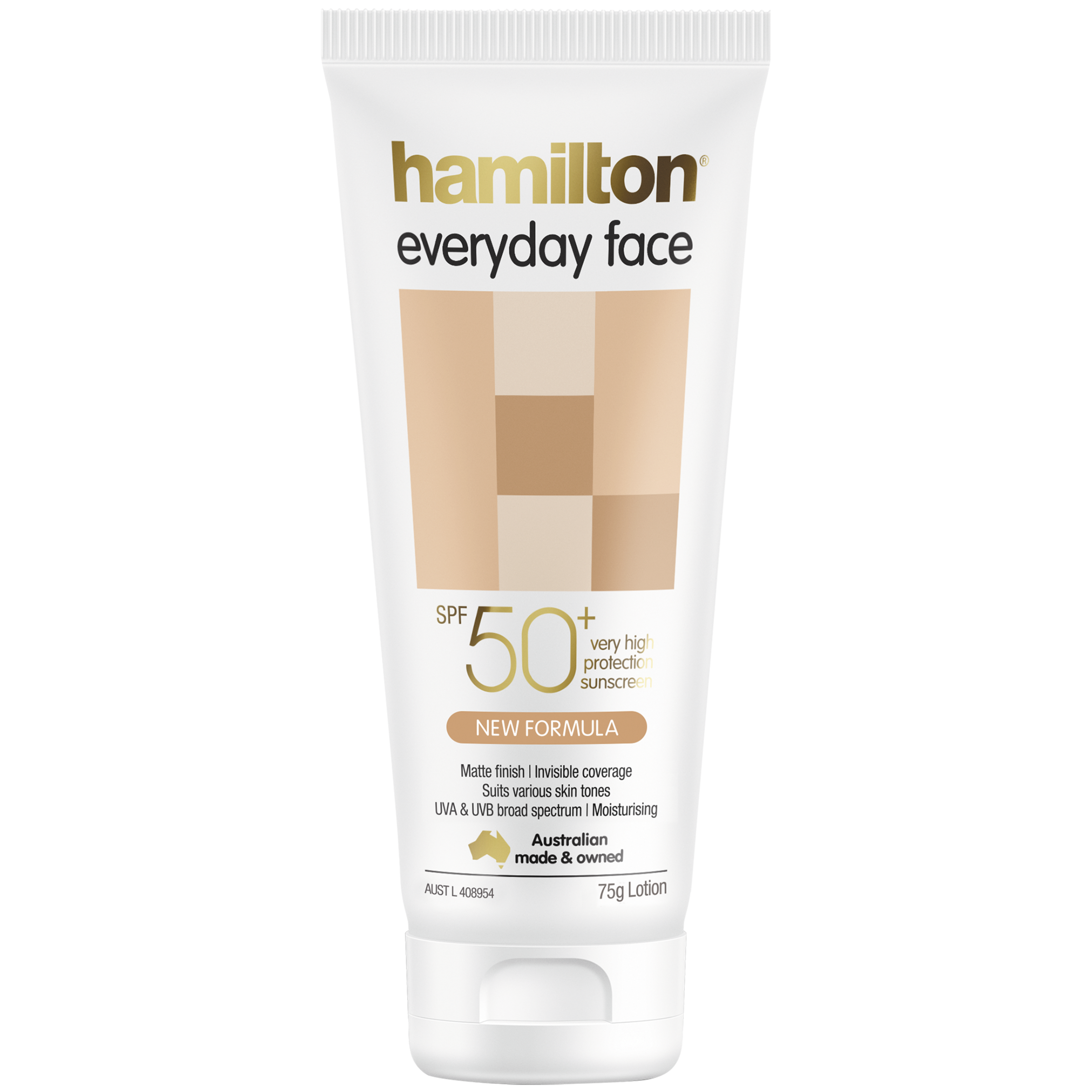 HAMILTON EVERY DAY FACE SUNSCREEN LOTION SPF50+ 75G - Image 2