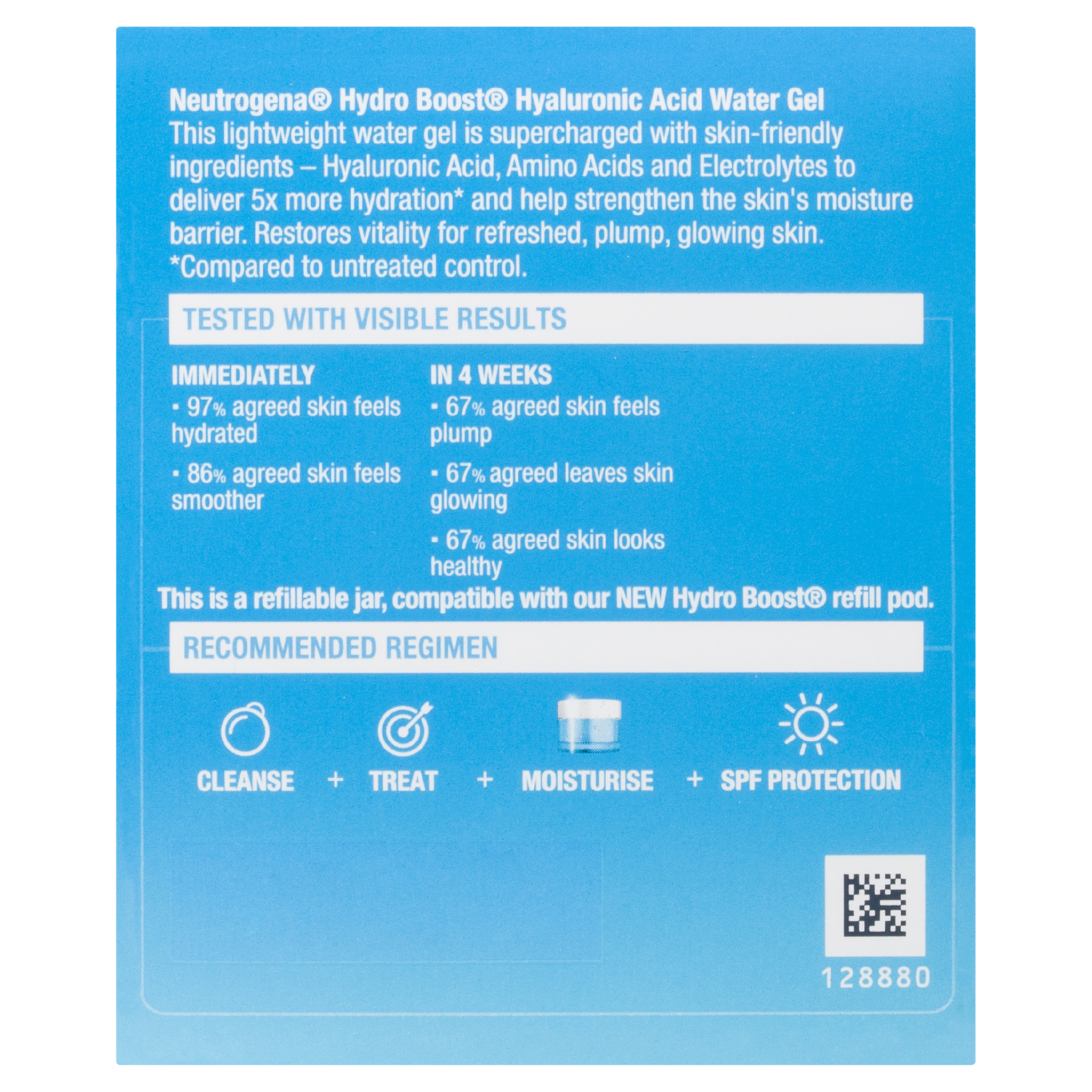 NEUTROGENA HYDRO BOOST HYALURONIC ACID WATER GEL 50ML - Image 4