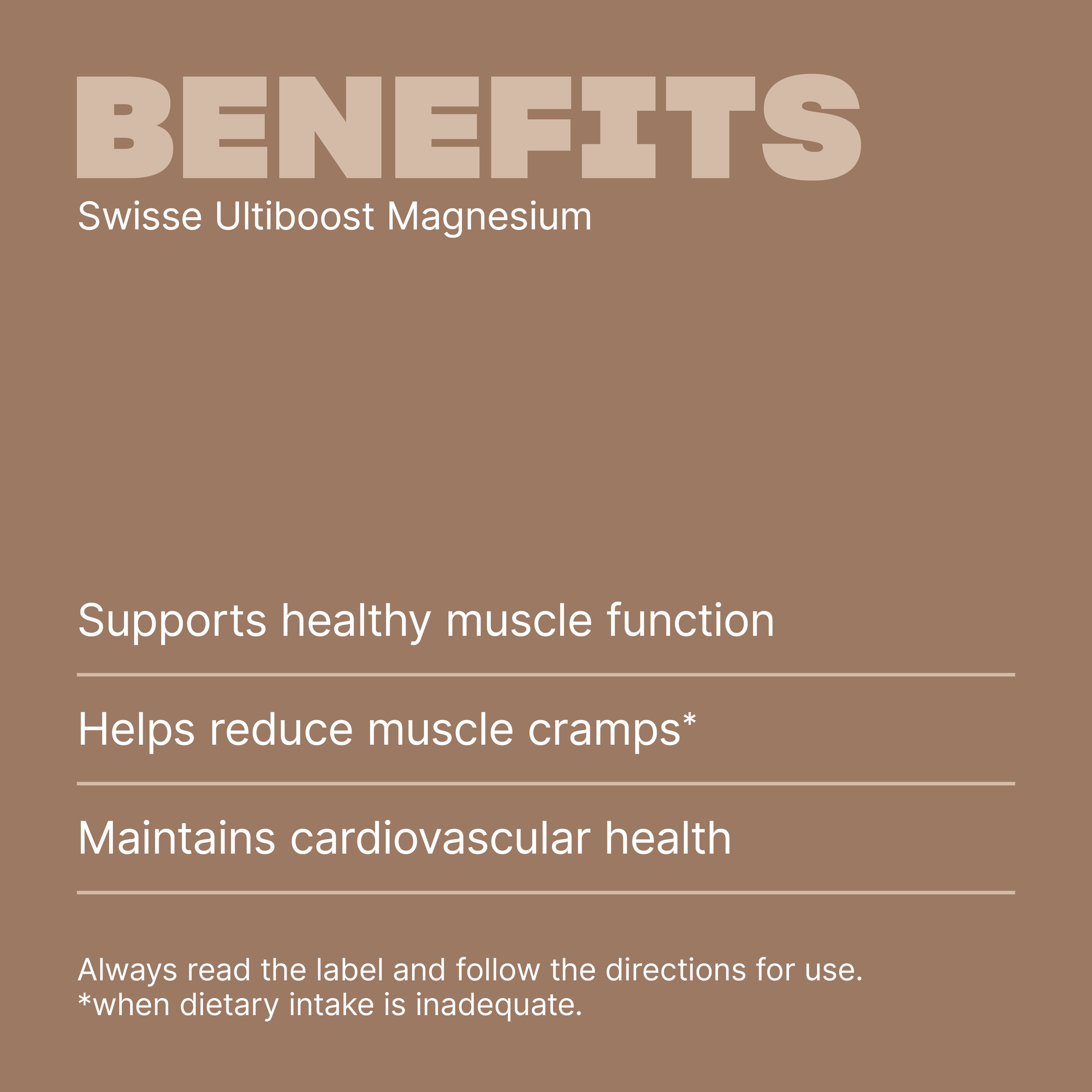 SWISSE ULTIBOOST MAGNESIUM 120 TABLETS - Image 3
