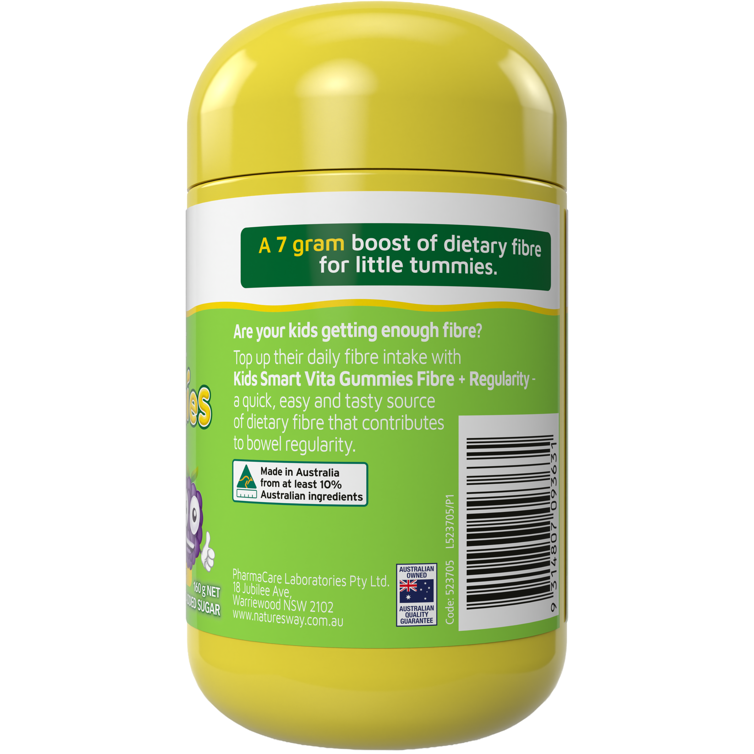 NATURES WAY KID SMART VITA GUMMIES FIBRE + REGULARITY 40 PASTILLES - Image 3