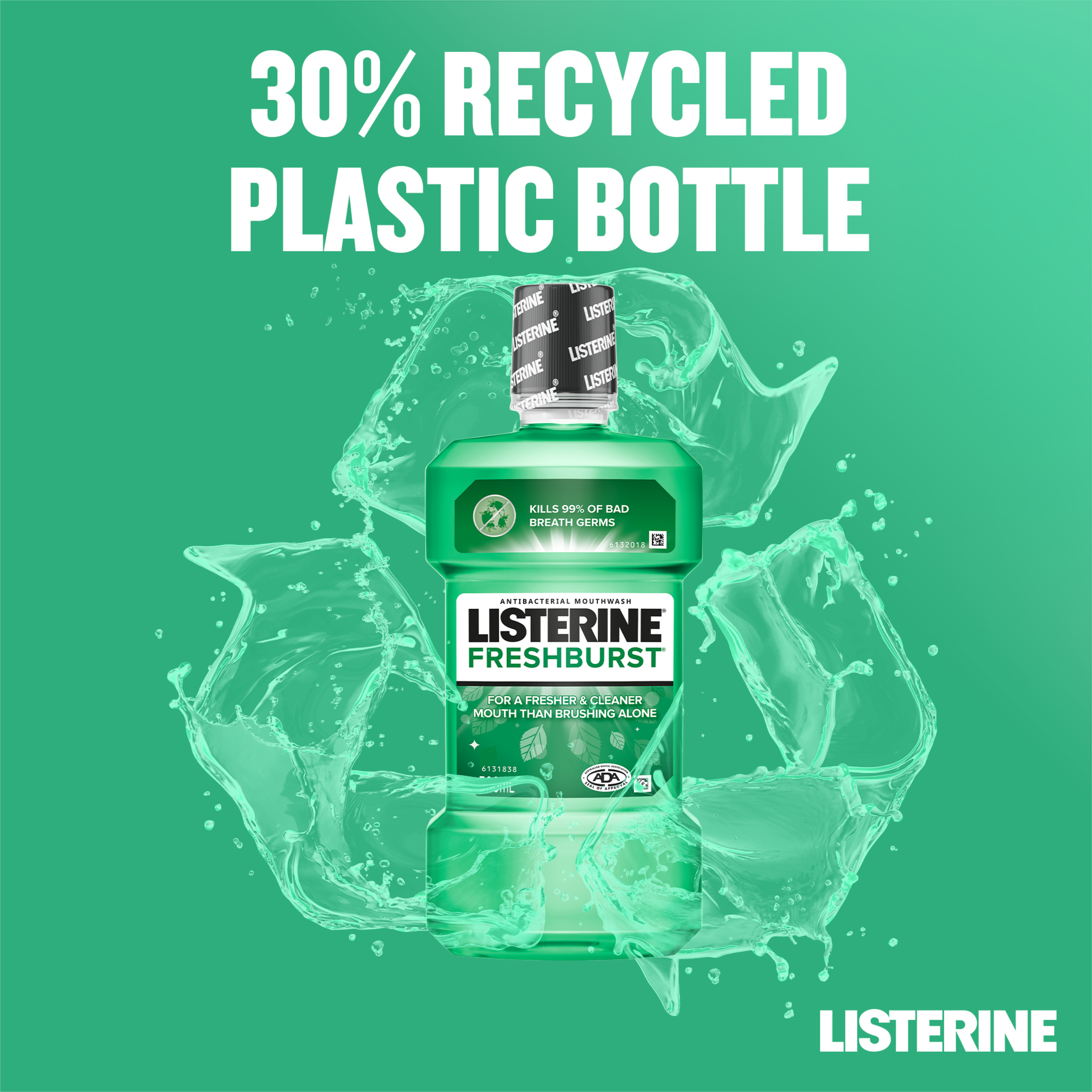 LISTERINE MOUTH WASH FRESHBURST 250ML - Image 6