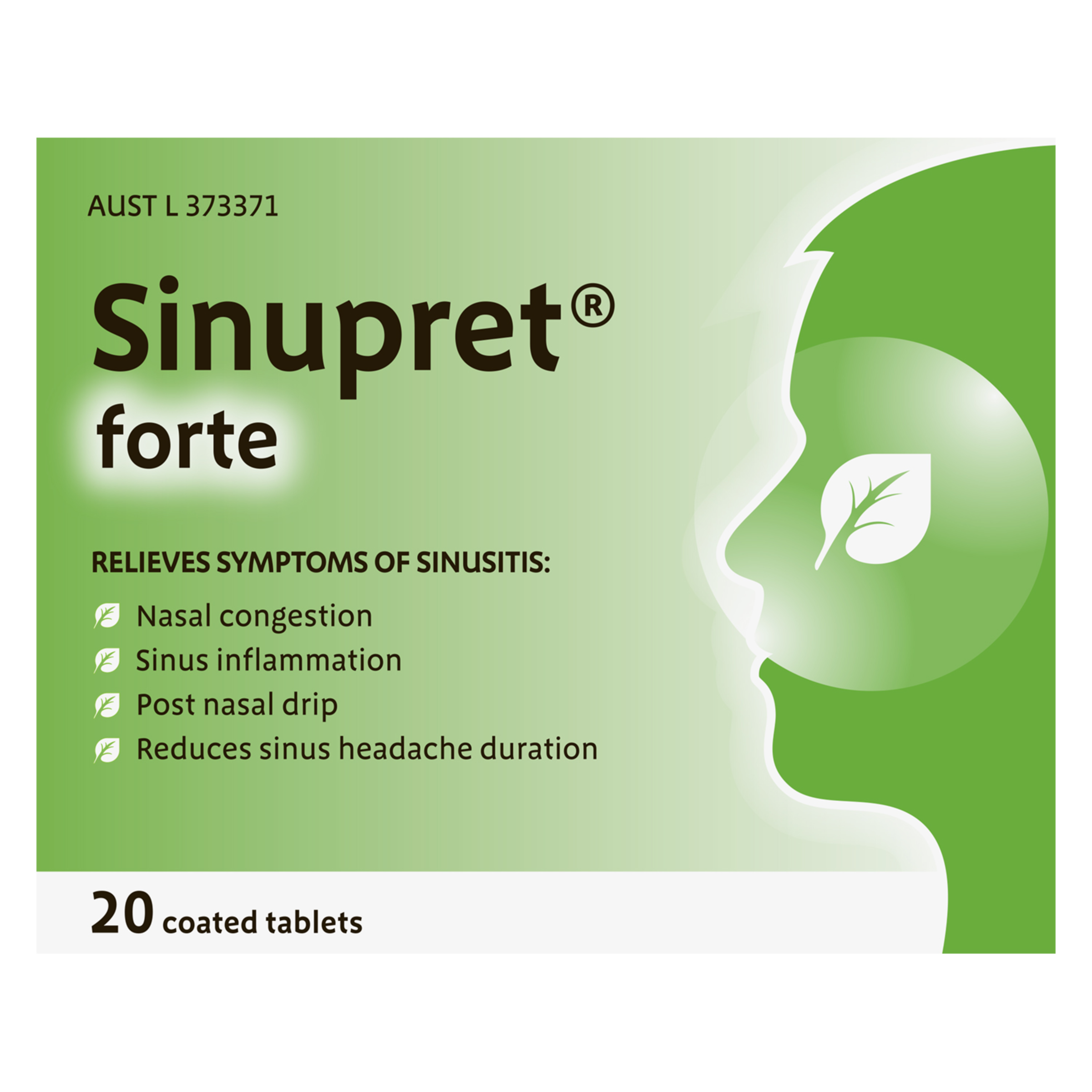 SINUPRET FORTE 20 TABLET - Image 2