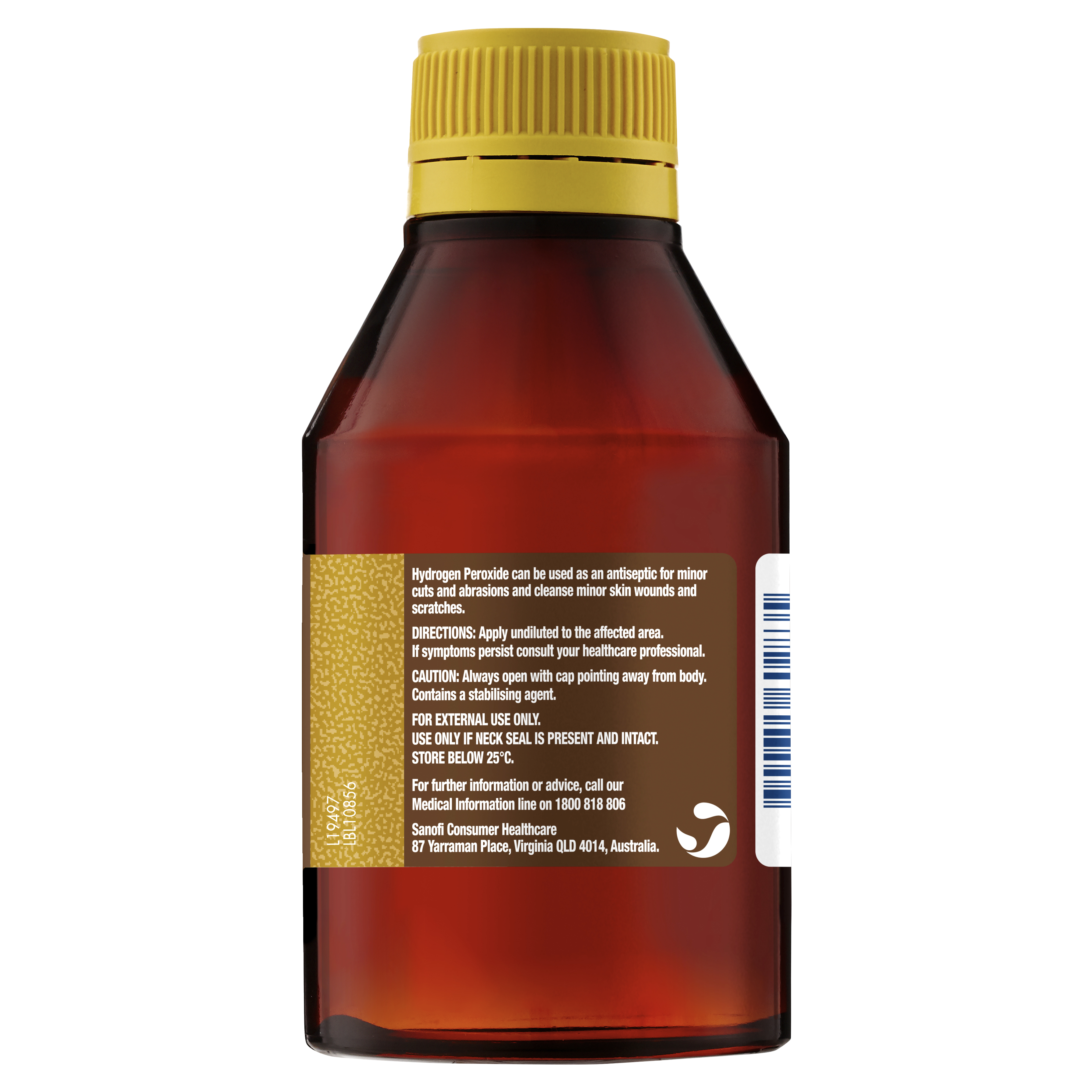 HYDROGEN PEROXIDE SANOFI 200ML - Image 3