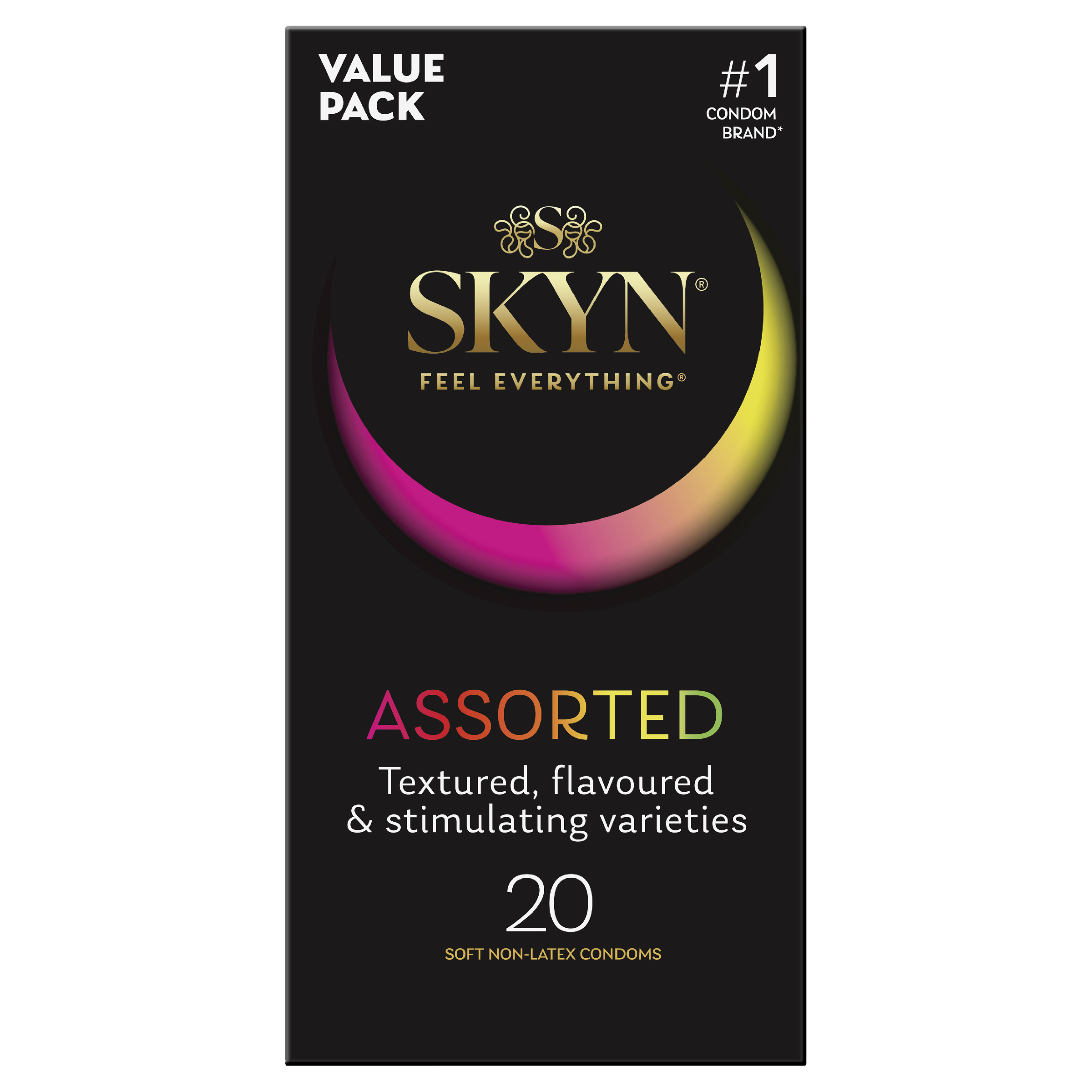 SKYN ASSORTED CONDOMS 20 PACK - Image 2