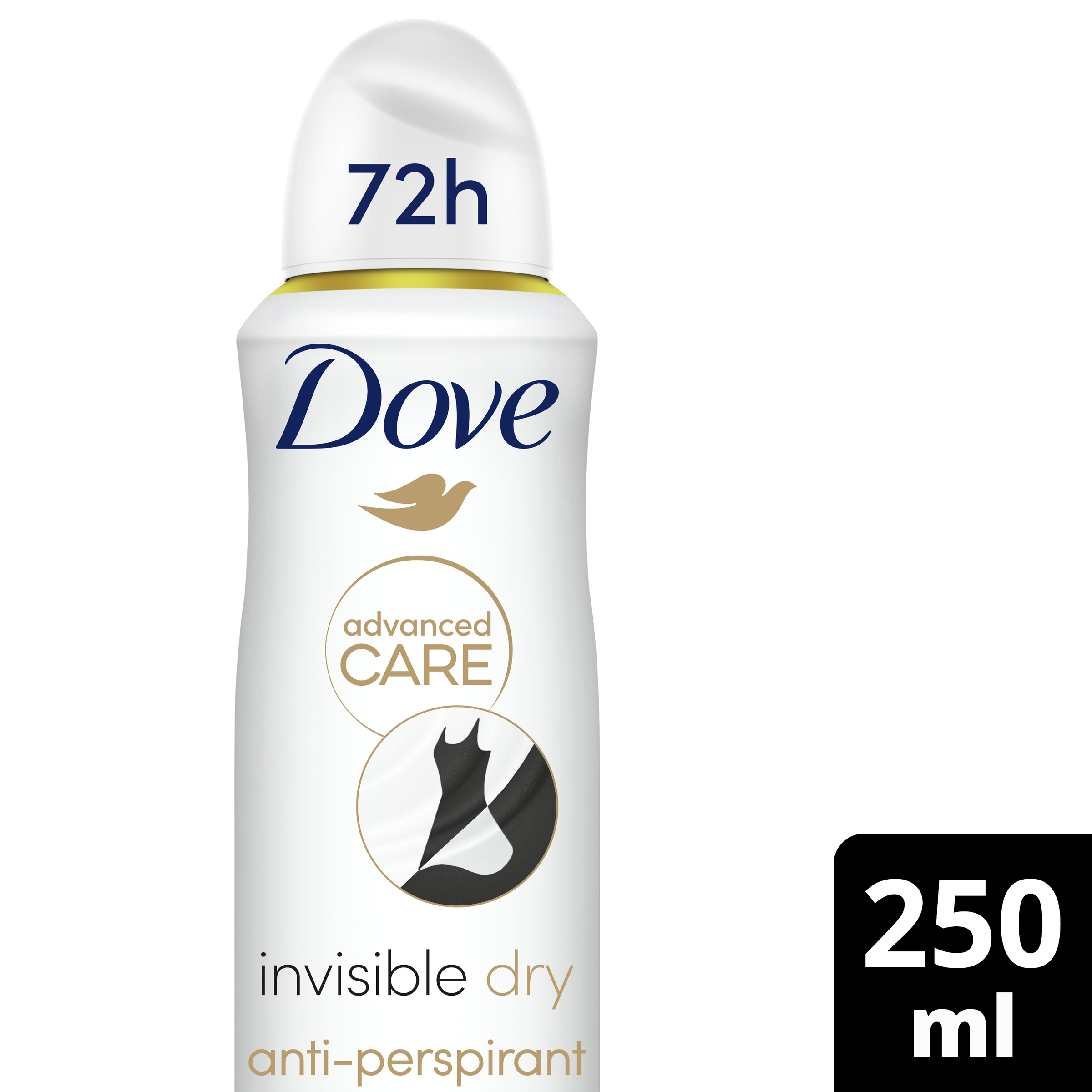 DOVE WOMEN ANTIPERSPIRANT ADVANCED INVISIBLE DRY 250ML - Image 8