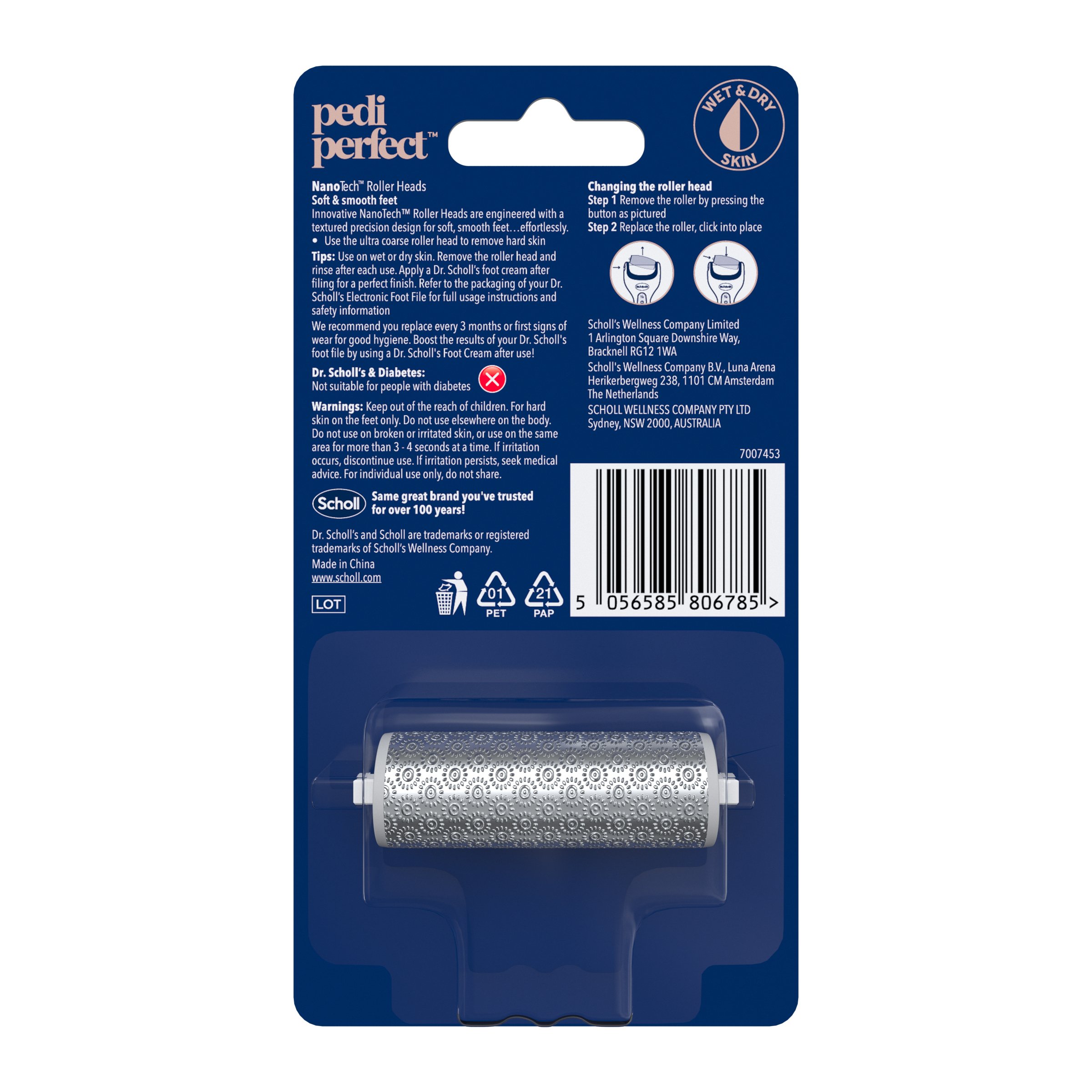 Dr.scholls Pedi Perfect Nanotech Ultra Refill - Image 2