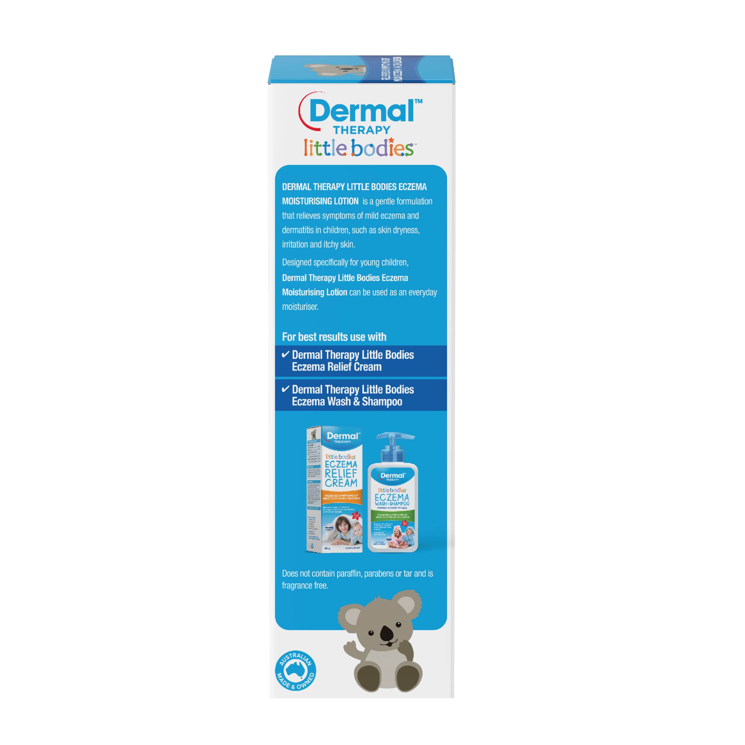 DERMAL THERAPY LITTLE BODIES ECZEMA MOIST LOTION 175ML - Image 4