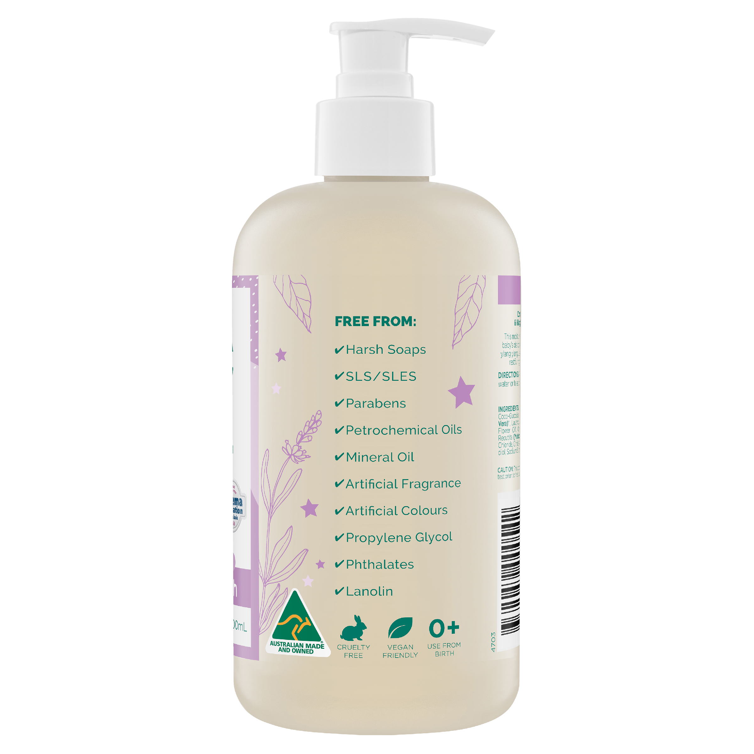GAIA SLEEPTIME BATH WASH 500ML - Image 4