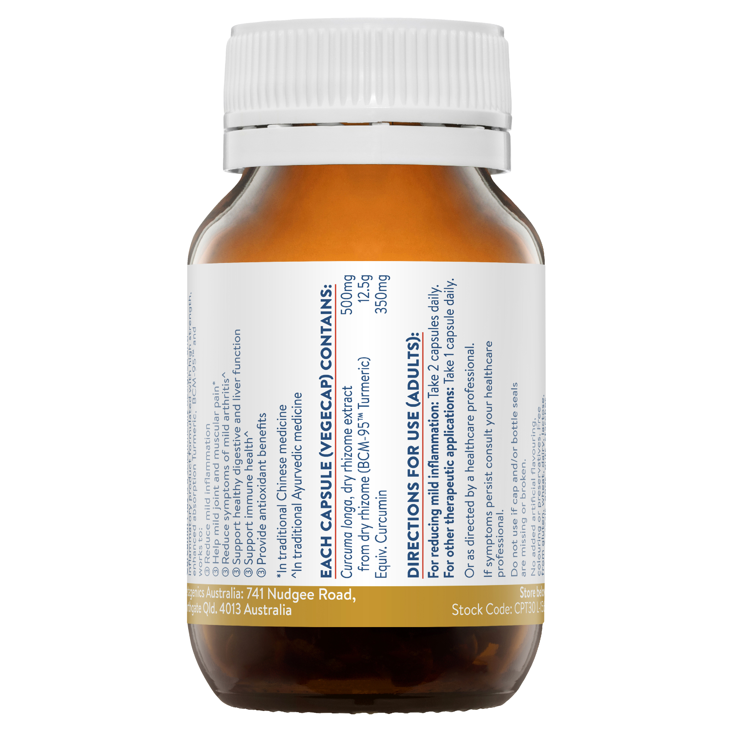 ETHICAL NUTRIENTS CURCUMIN PLUS 30 CAPSULES - Image 2