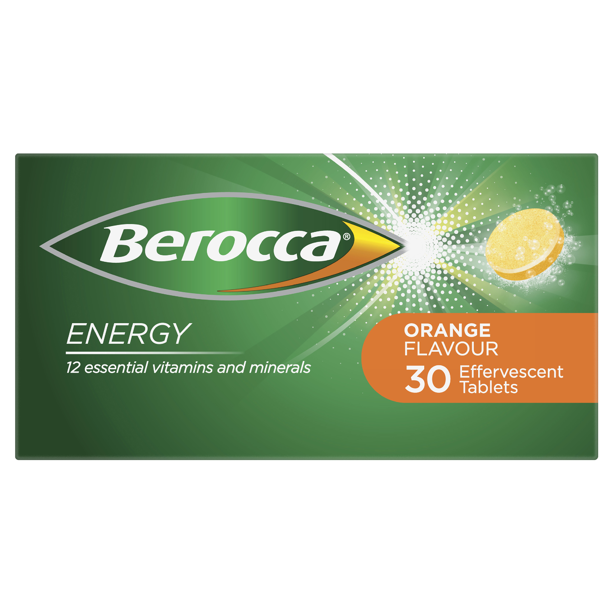 BEROCCA EFFERVESCENT ORANGE 30 TABLETS - Image 6