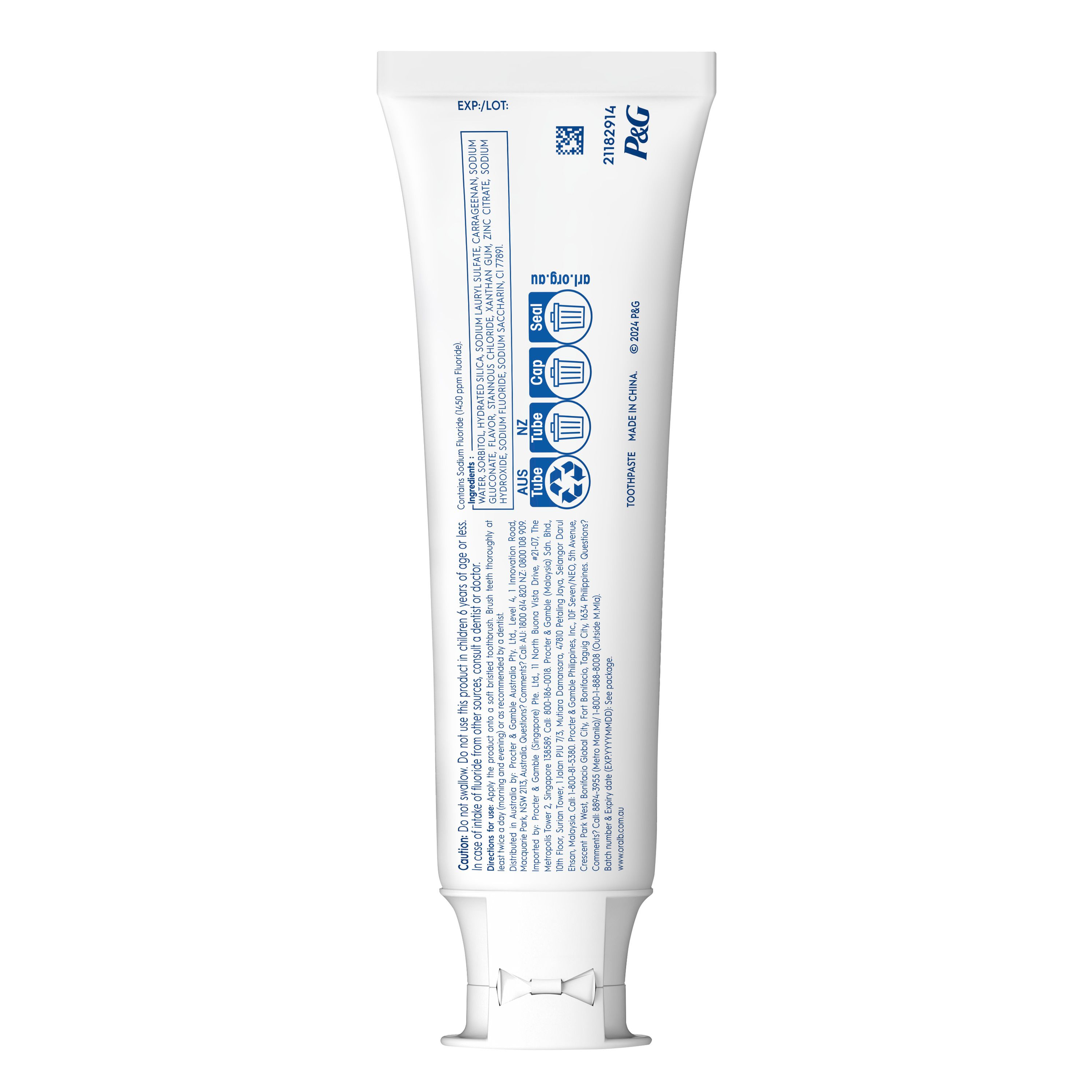 ORAL-B TOOTHPASTE PRO HEALTH ADVANCED WHITENING 110G - Image 10