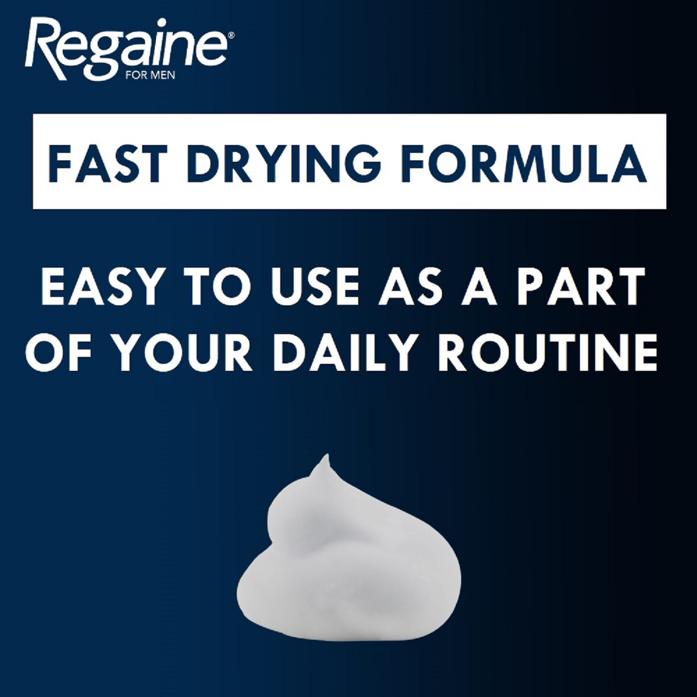 REGAINE MENS EXTRA STRENGTH TREATMENT FOAM 5% 60G - Image 9