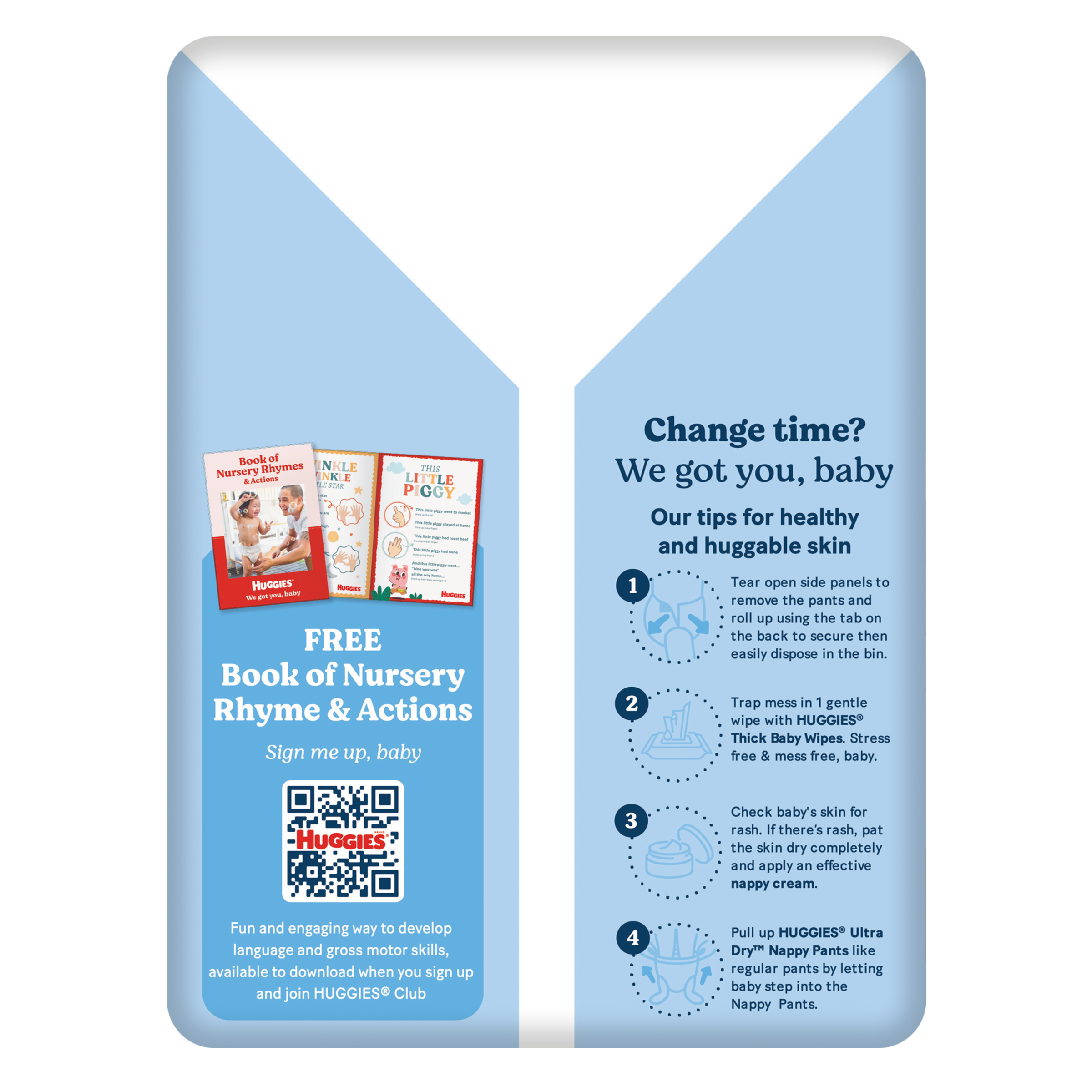HUGGIES ULTRADRY NAPPY PANTS TODDLER BOY 29 PACK - Image 3