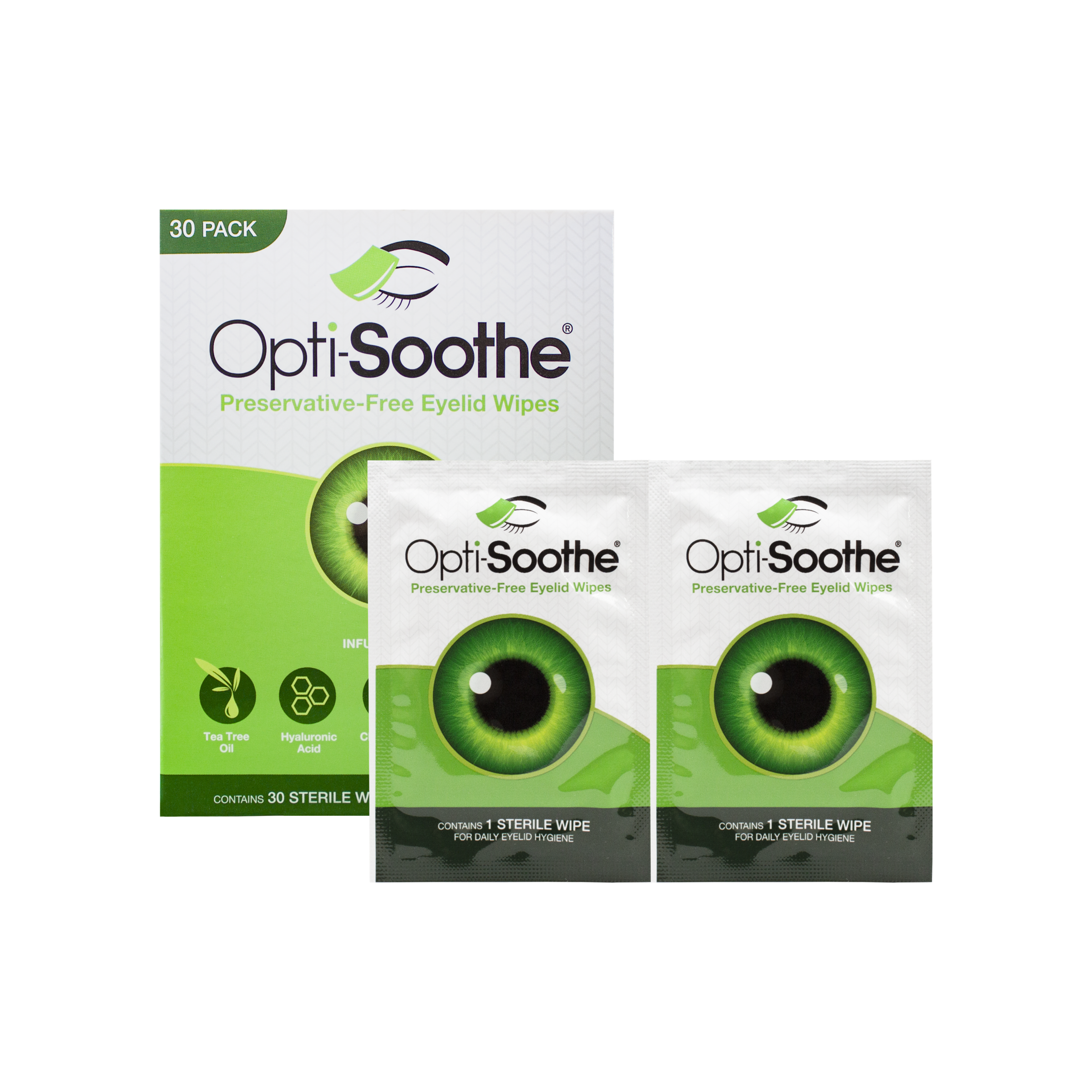 OPTI-SOOTHE EYELID WIPES 30 PACK - Image 11