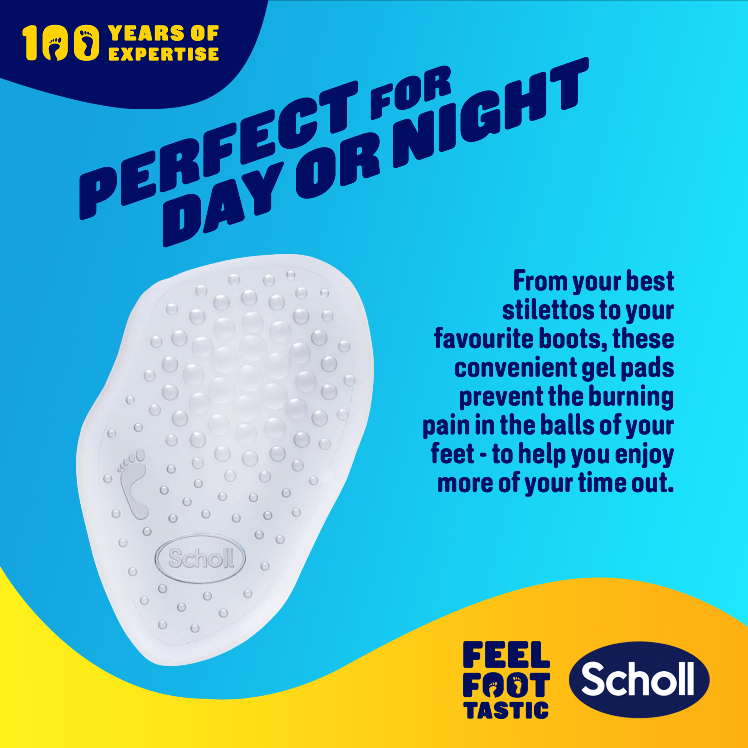 SCHOLL PARTY FEET GEL CUSHIONS 1 PAIR - Image 6