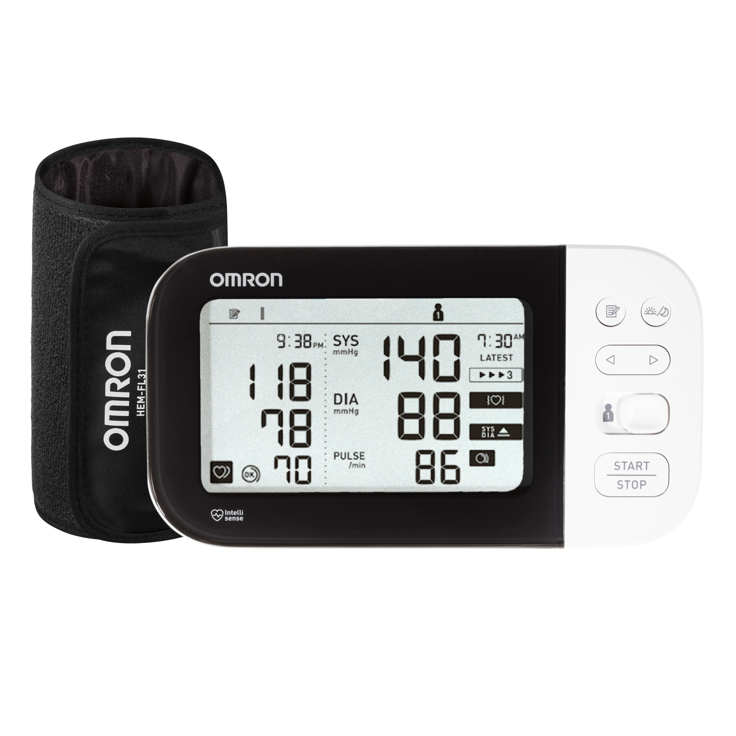 OMRON BLOOD PRESSURE MONITOR PLUS AFIB HEM7361T - Image 8