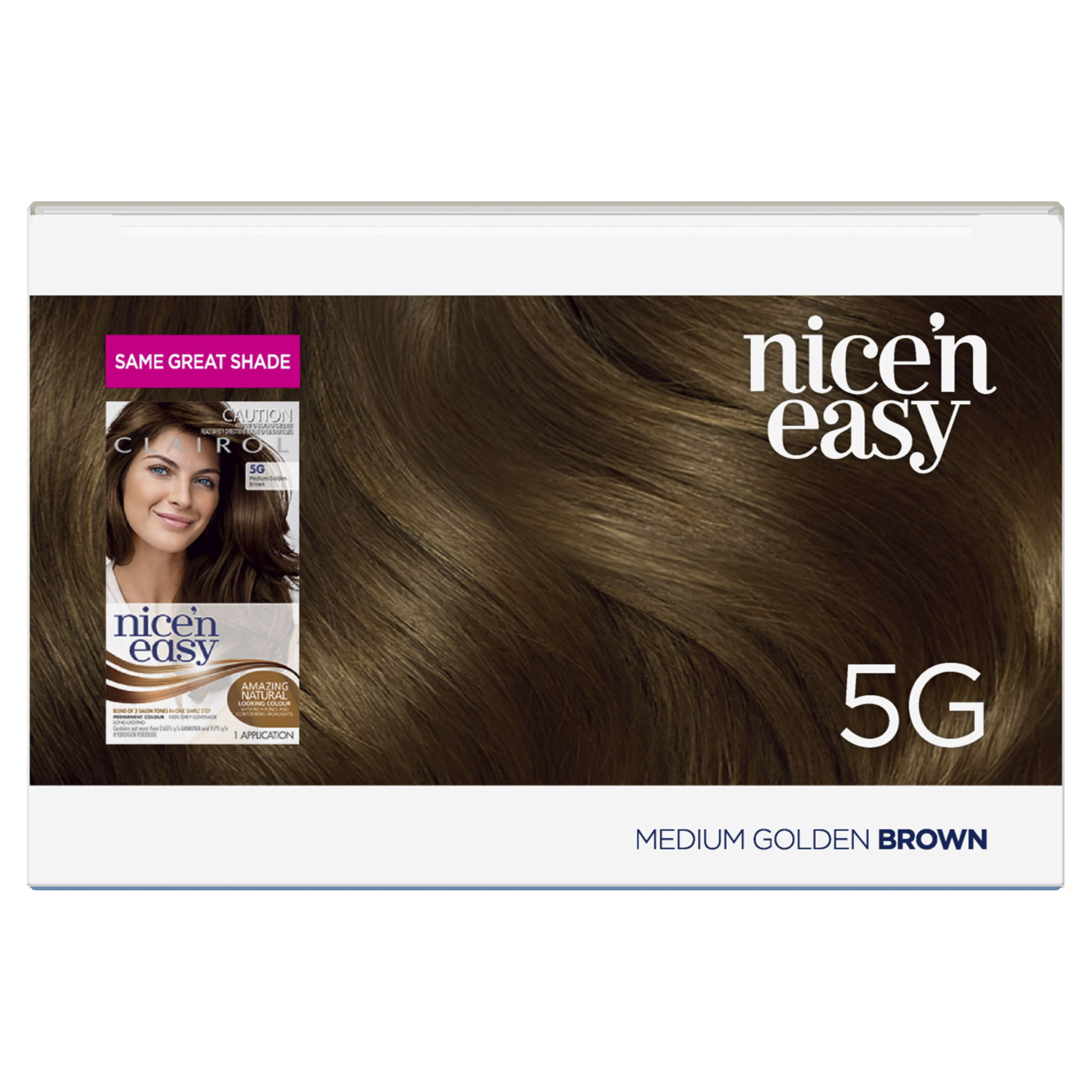 CLAIROL NICE N EASY 5G MEDIUM GOLDEN BROWN - Image 5