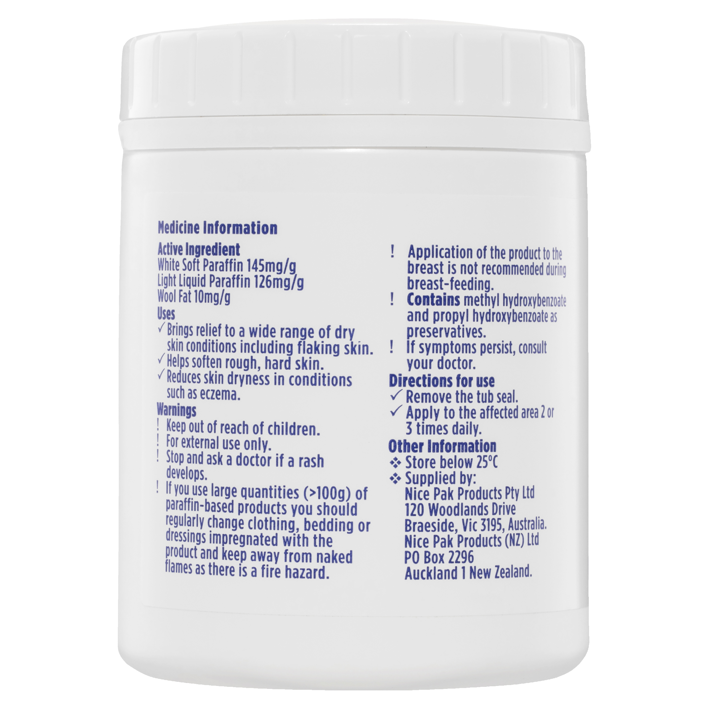 E45 DERMATOLOGICAL CREAM TUB 500G - Image 2